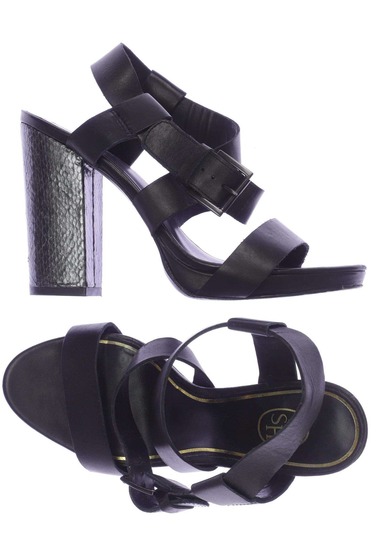 

Ash Damen Sandale, schwarz, Gr. 38