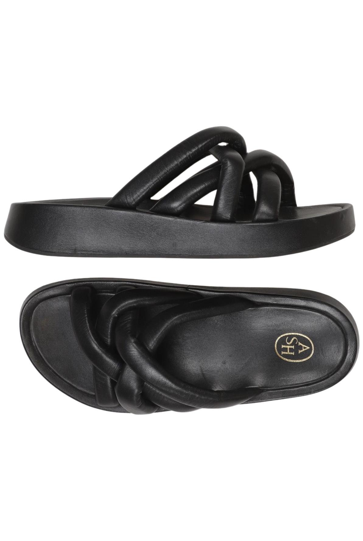 

Ash Damen Sandale, schwarz, Gr. 39