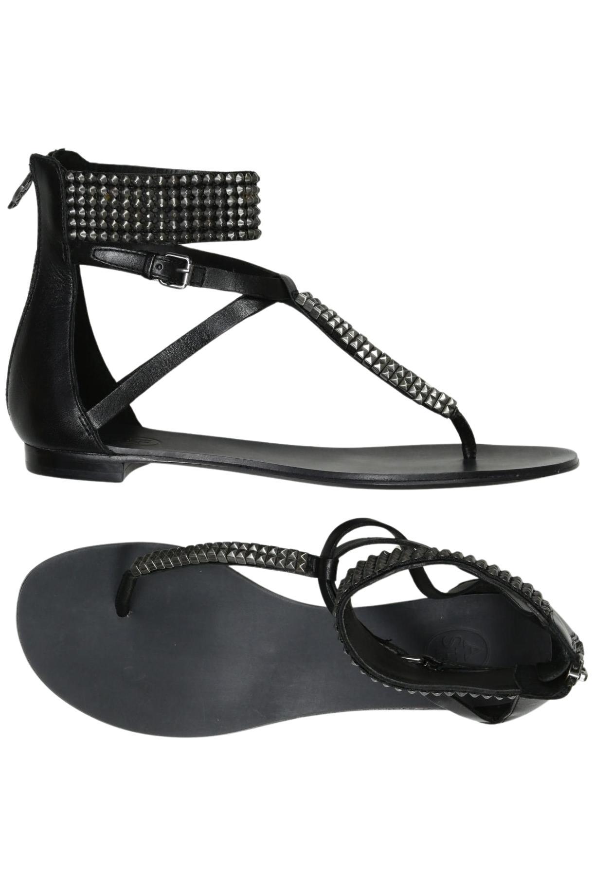 

Ash Damen Sandale, schwarz, Gr. 39