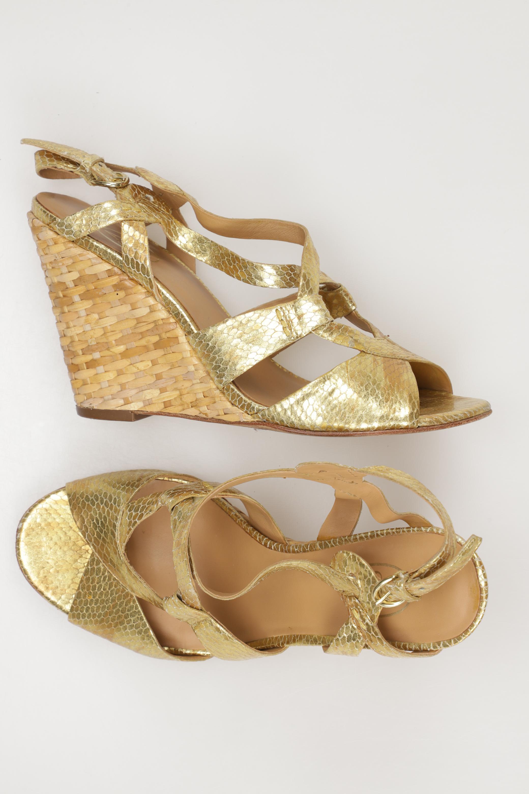 

Ash Damen Sandale, gold, Gr. 36