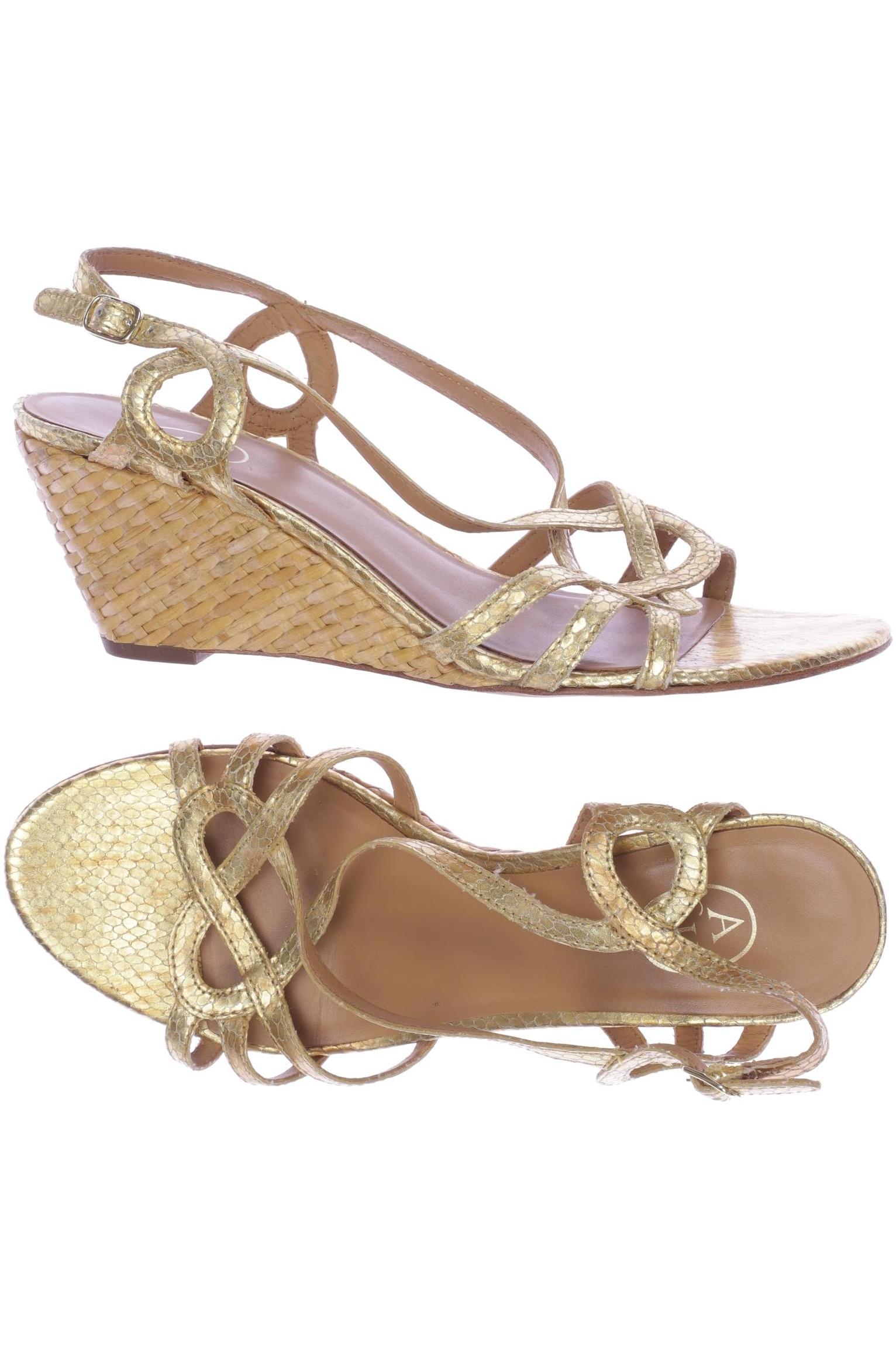 

Ash Damen Sandale, gold, Gr. 38