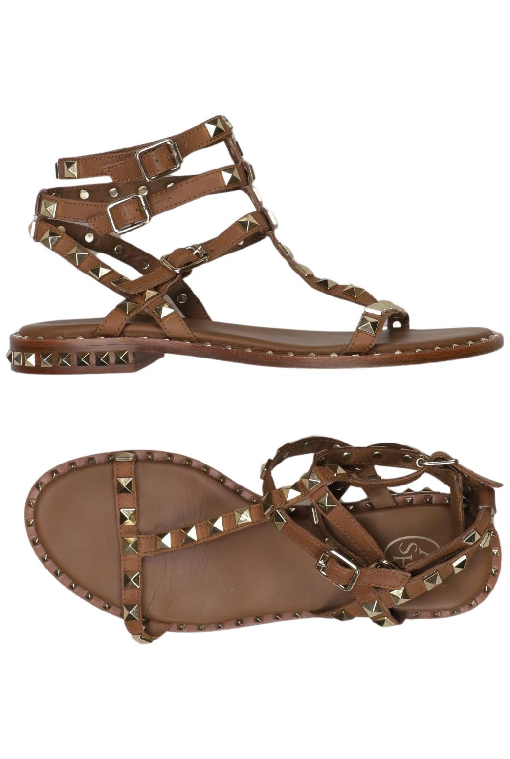 

Ash Damen Sandale, braun, Gr. 38