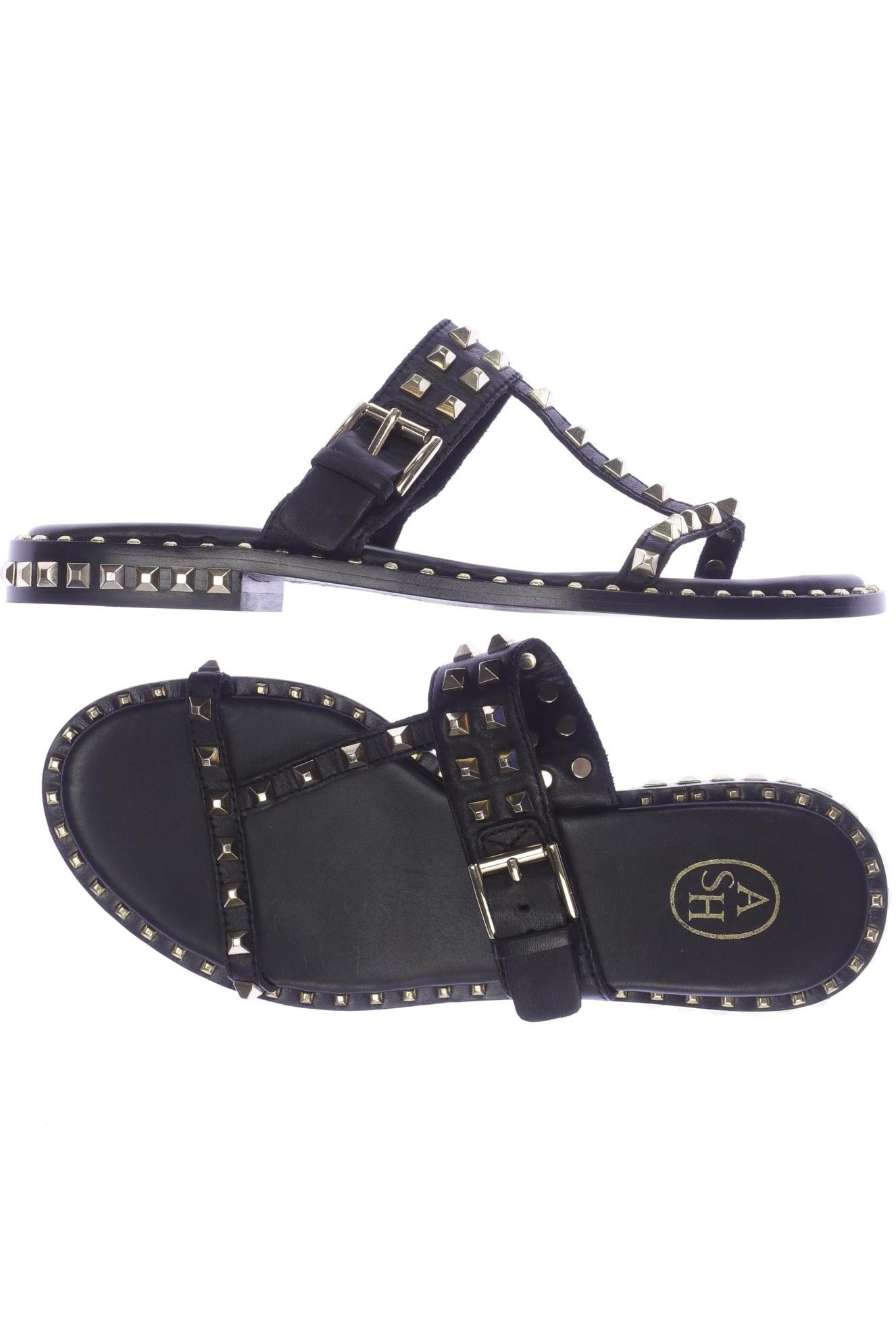 

Ash Damen Sandale, schwarz