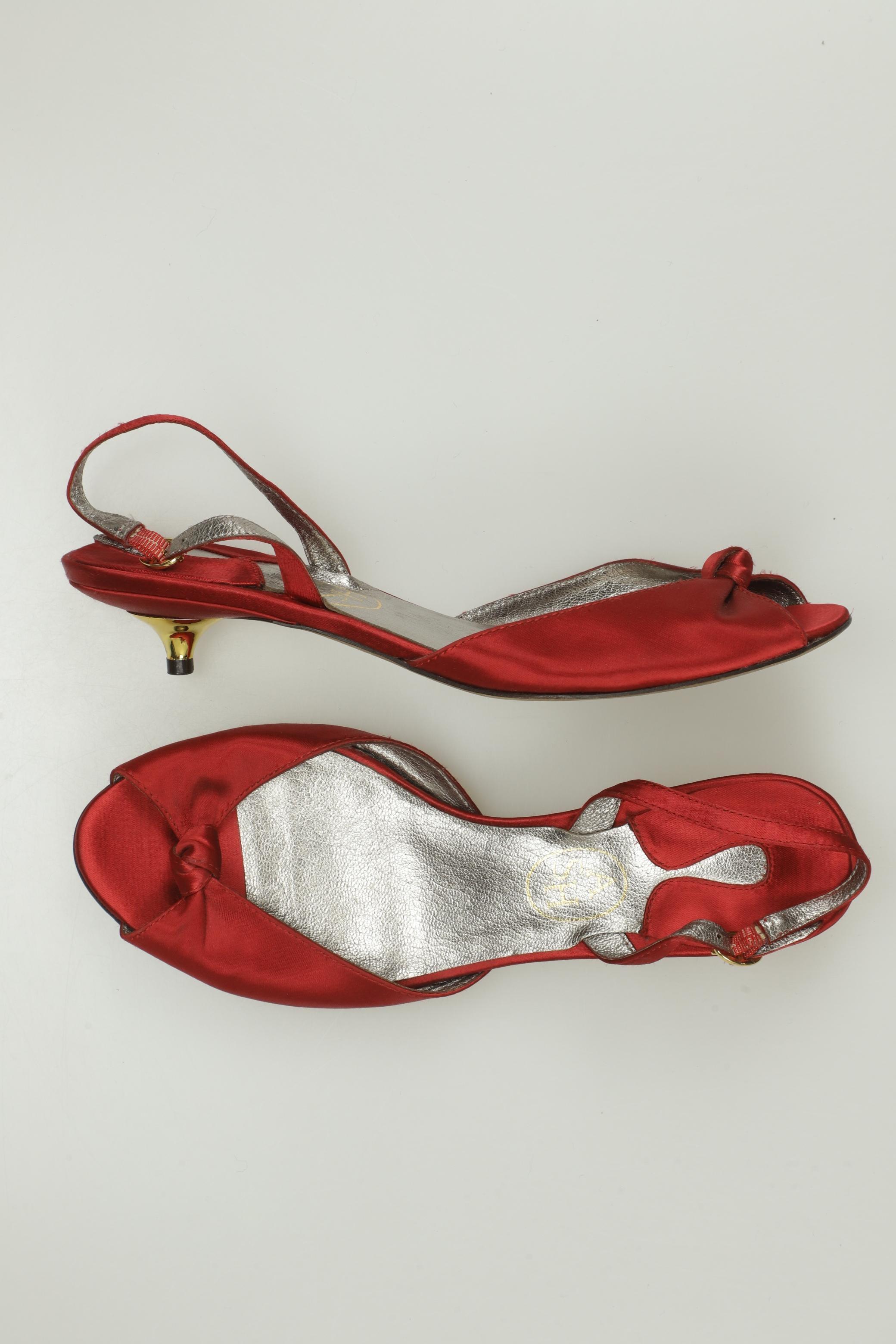 

Ash Damen Sandale, rot, Gr. 37