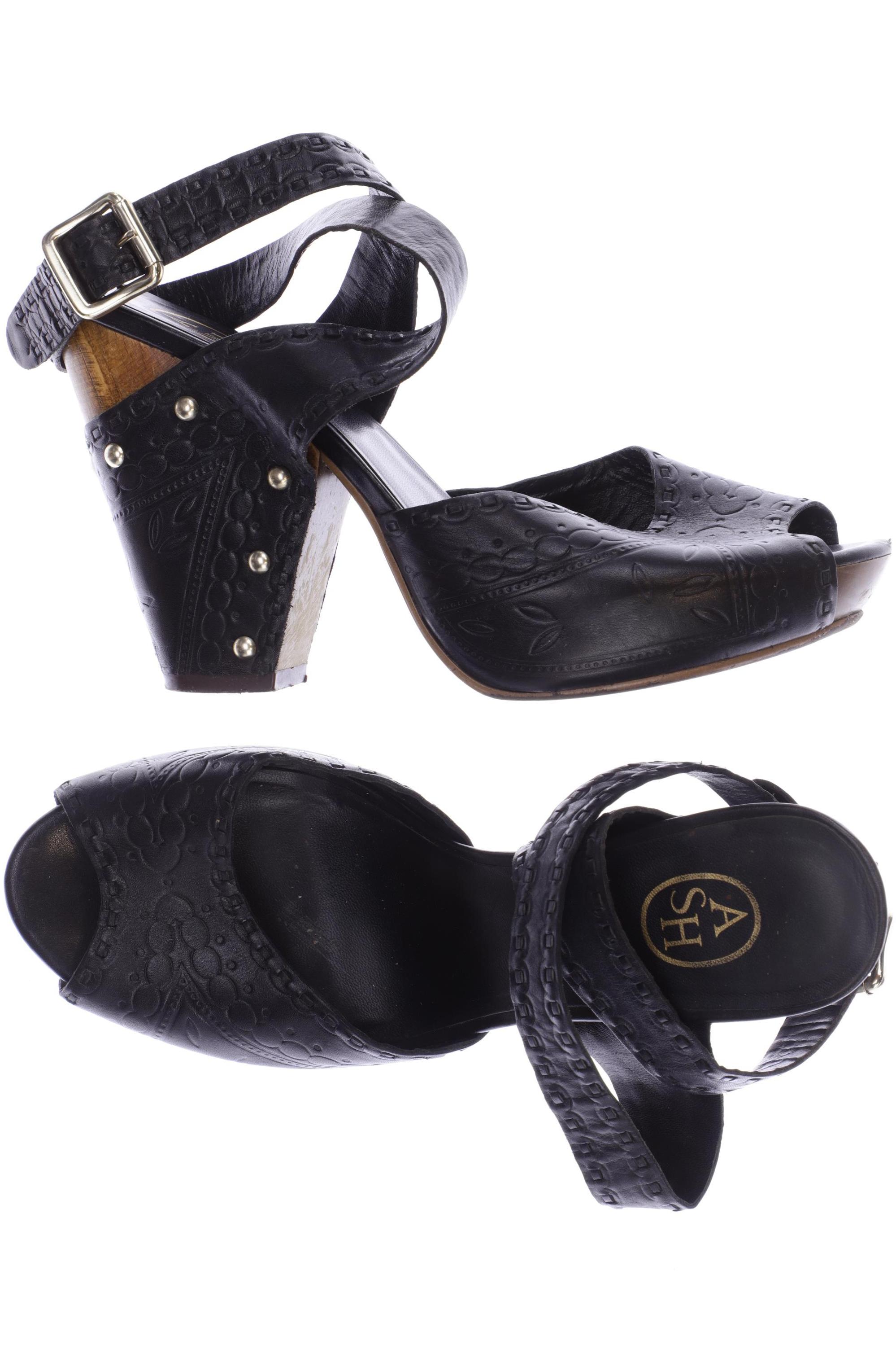 

Ash Damen Sandale, schwarz, Gr. 38