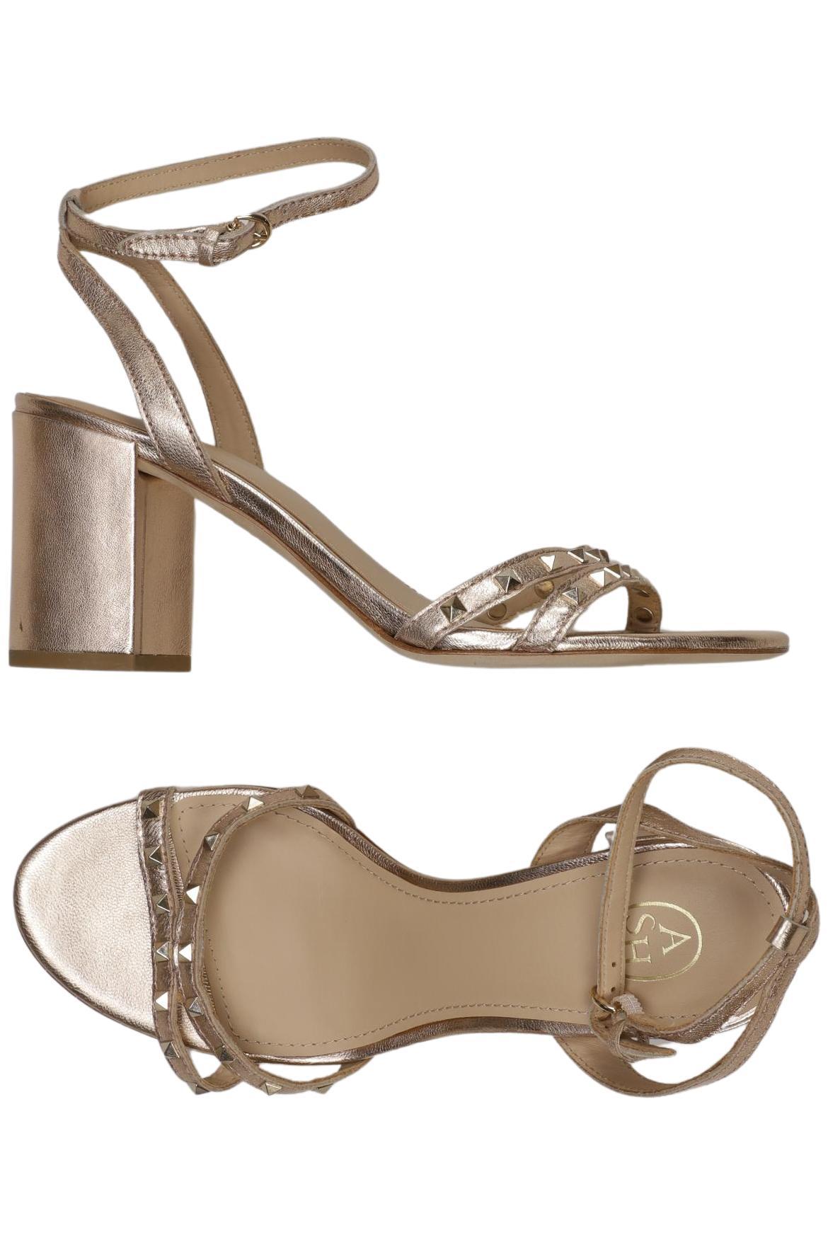 

Ash Damen Sandale, gold, Gr. 39