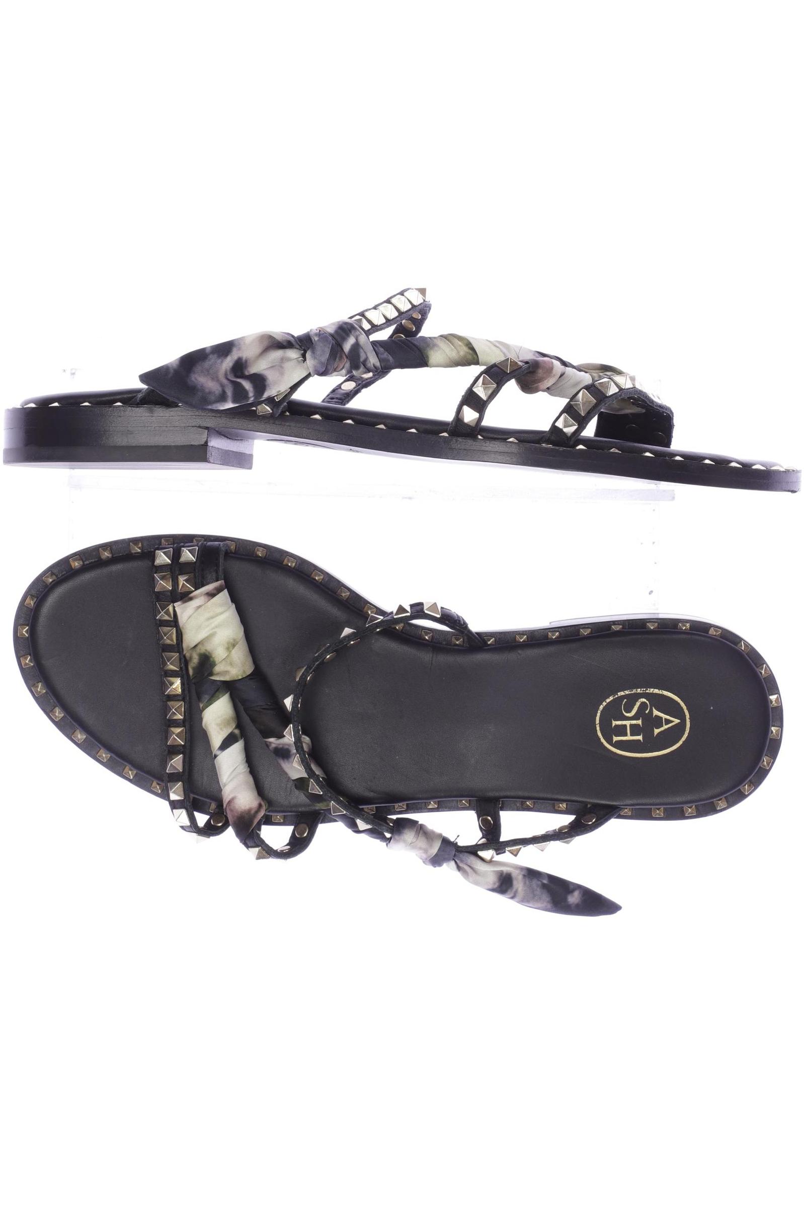 

Ash Damen Sandale, schwarz, Gr. 39