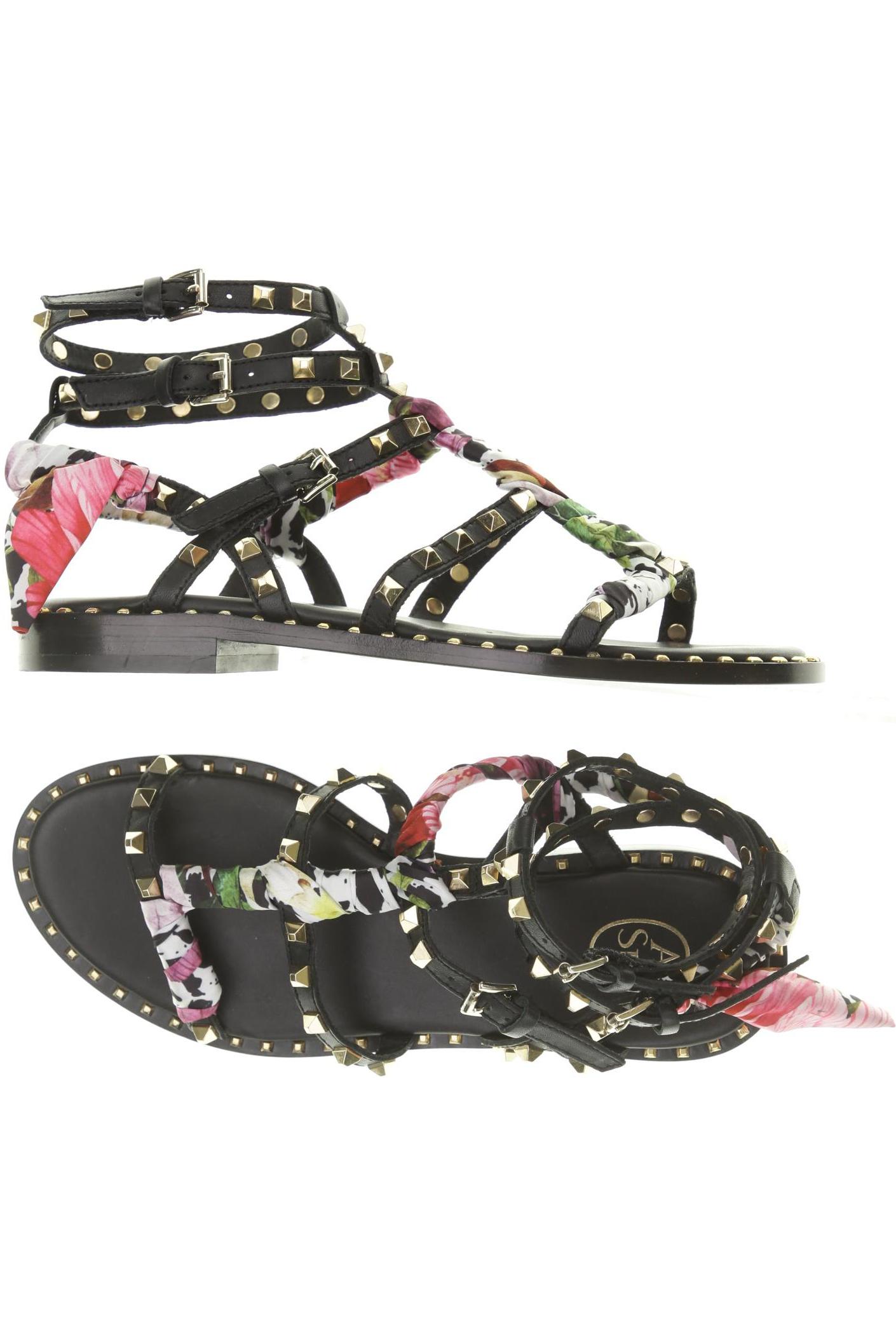 

Ash Damen Sandale, schwarz, Gr. 37