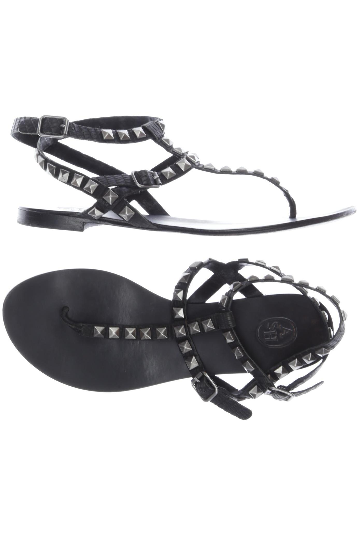 

Ash Damen Sandale, schwarz, Gr. 39