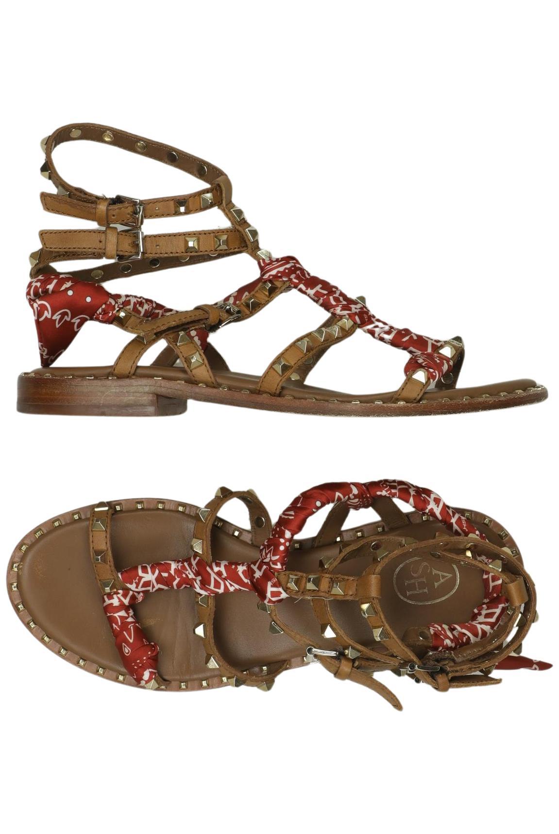 

Ash Damen Sandale, braun, Gr. 37