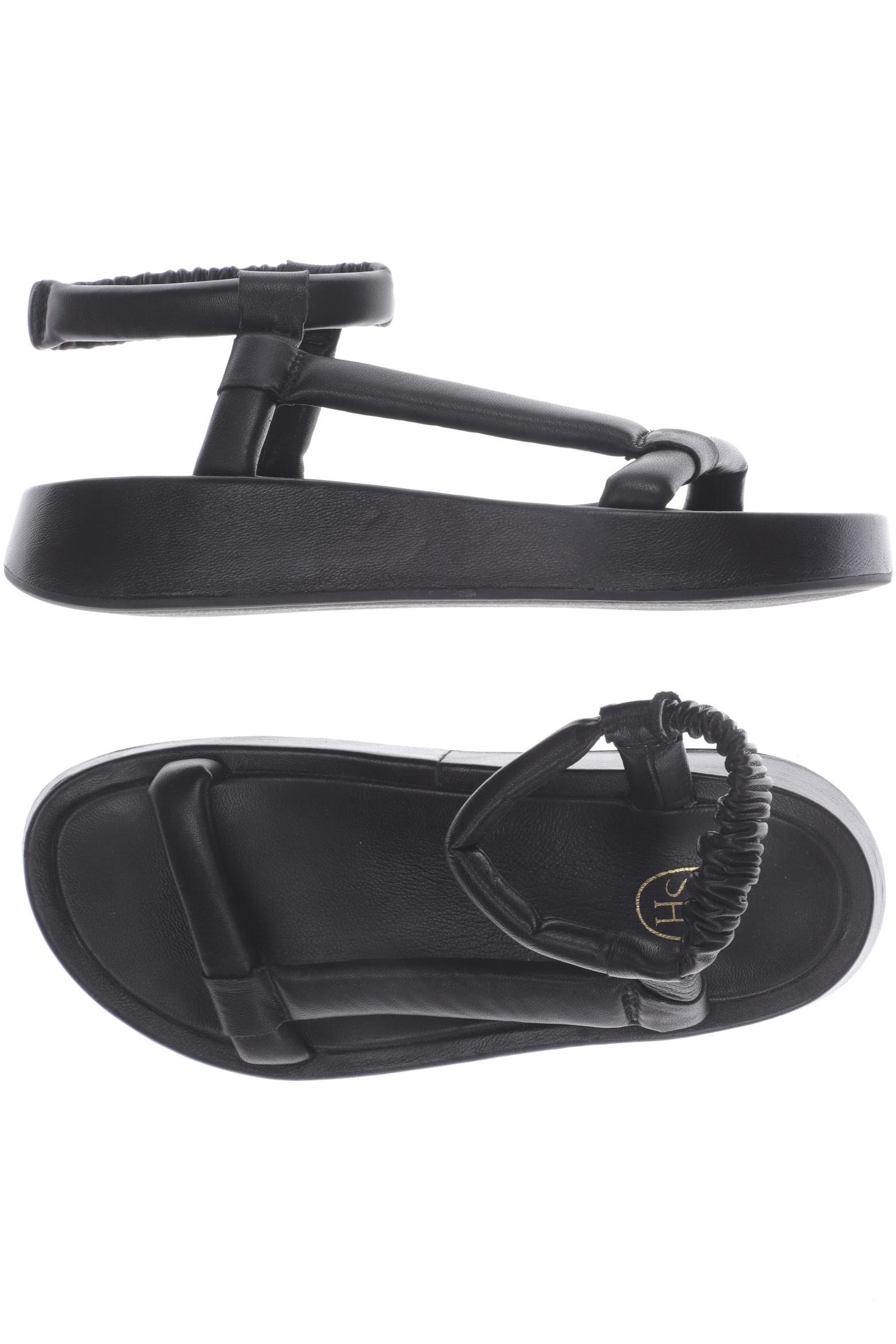 

Ash Damen Sandale, schwarz