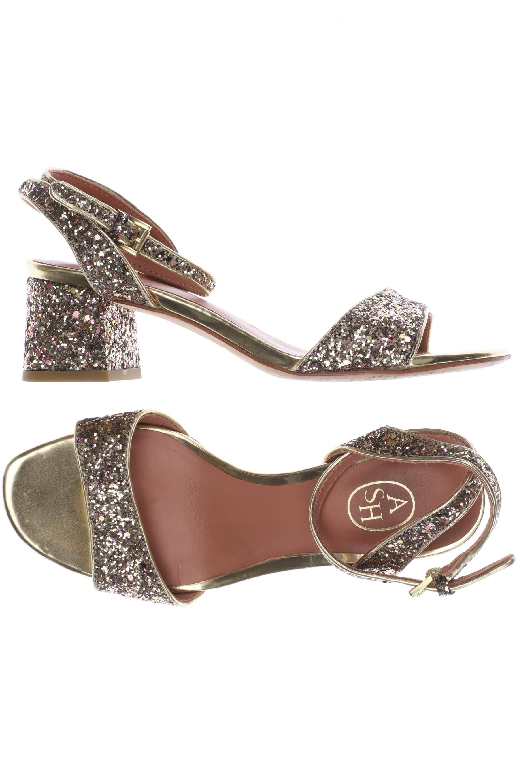 

Ash Damen Sandale, gold, Gr. 36
