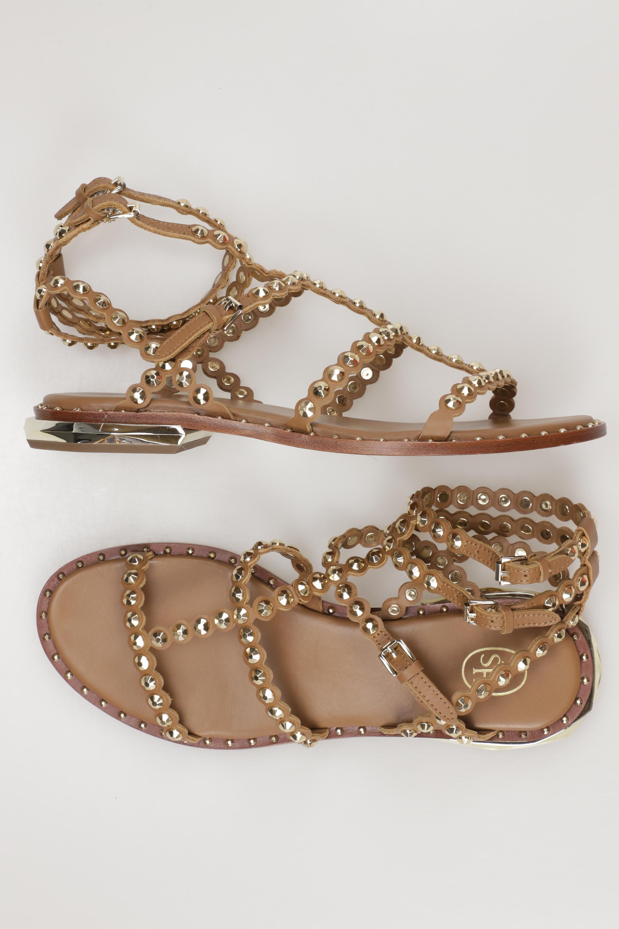 

Ash Damen Sandale, braun, Gr. 40