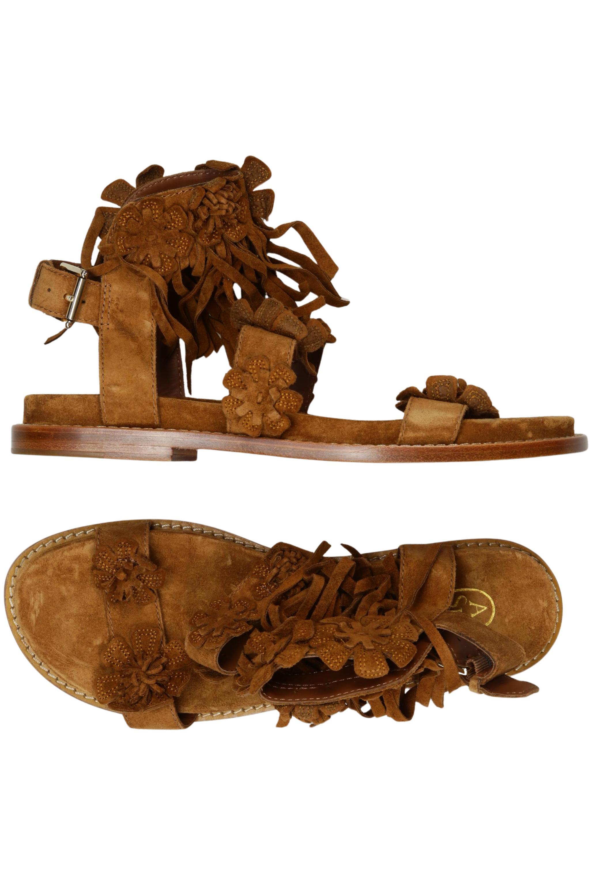 

Ash Damen Sandale, braun, Gr. 39
