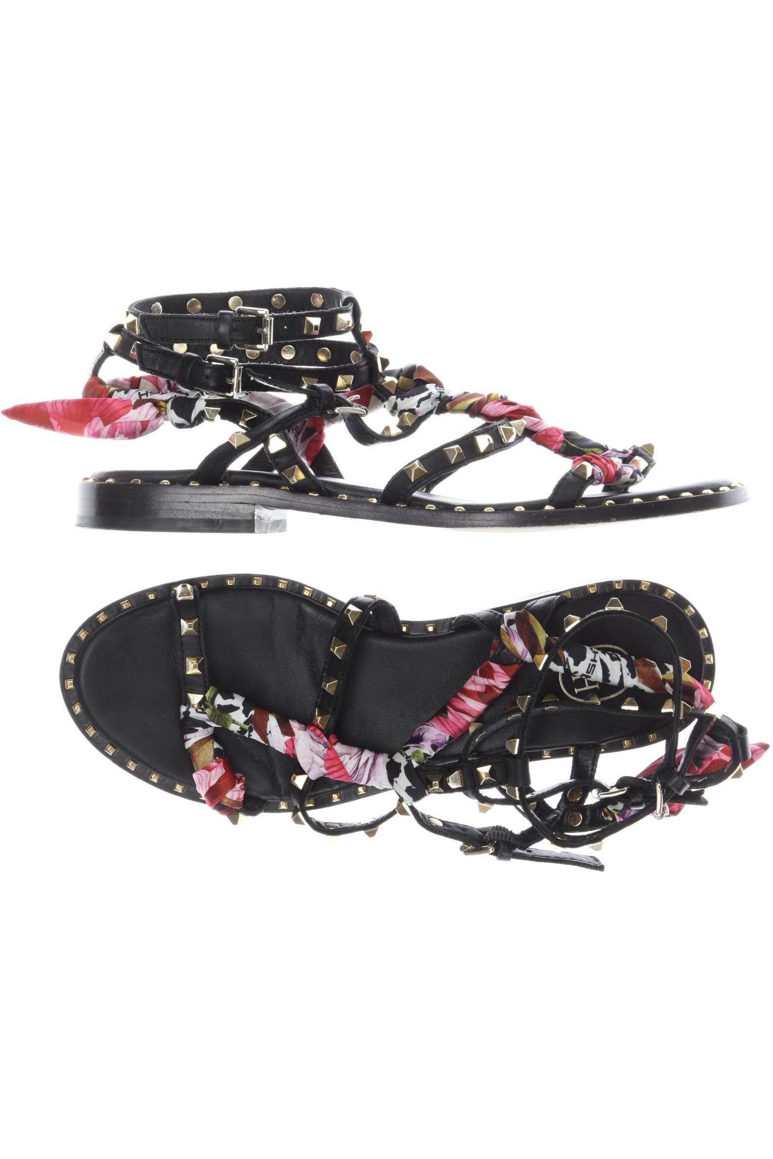 

Ash Damen Sandale, schwarz, Gr. 39