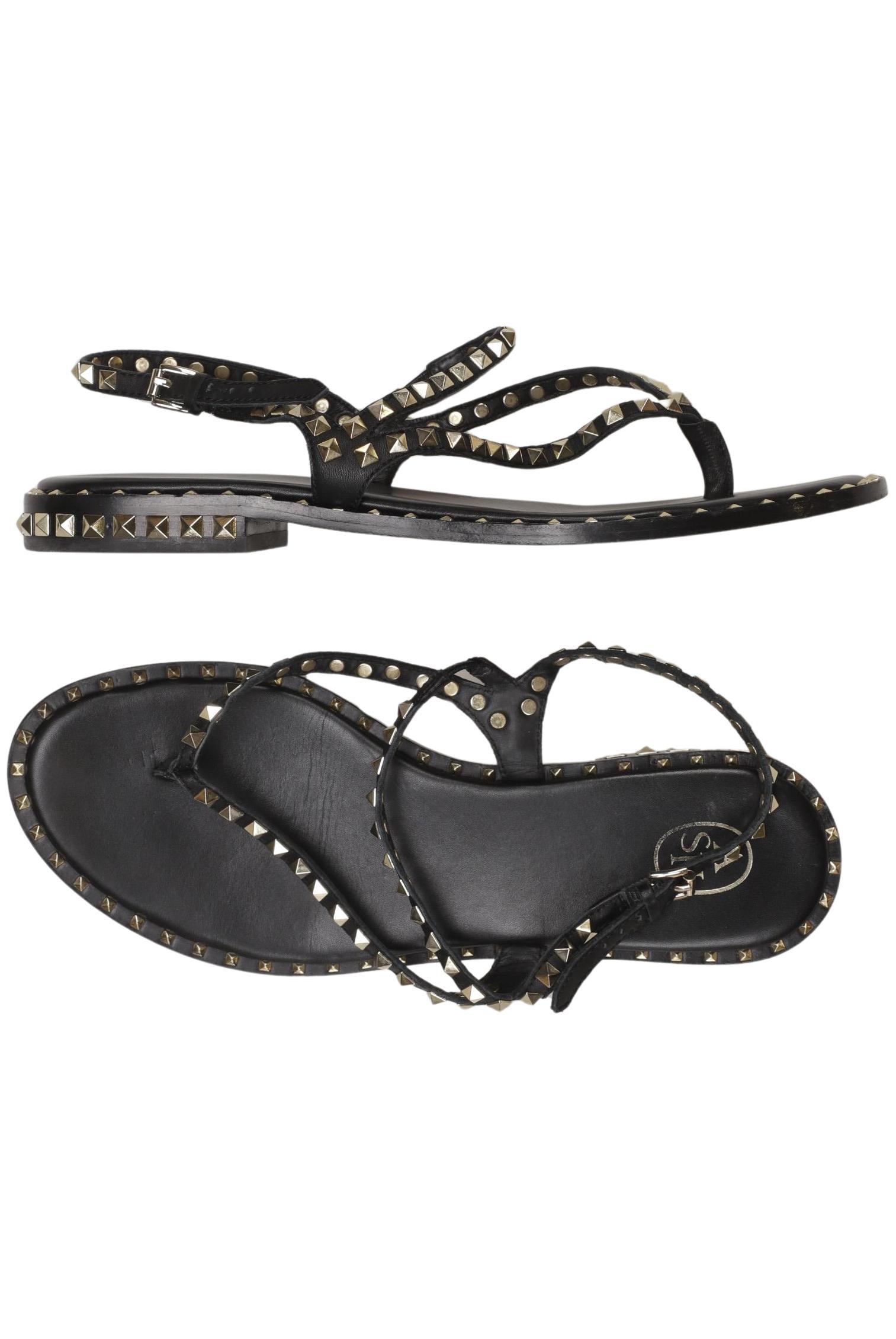 

Ash Damen Sandale, schwarz, Gr. 40