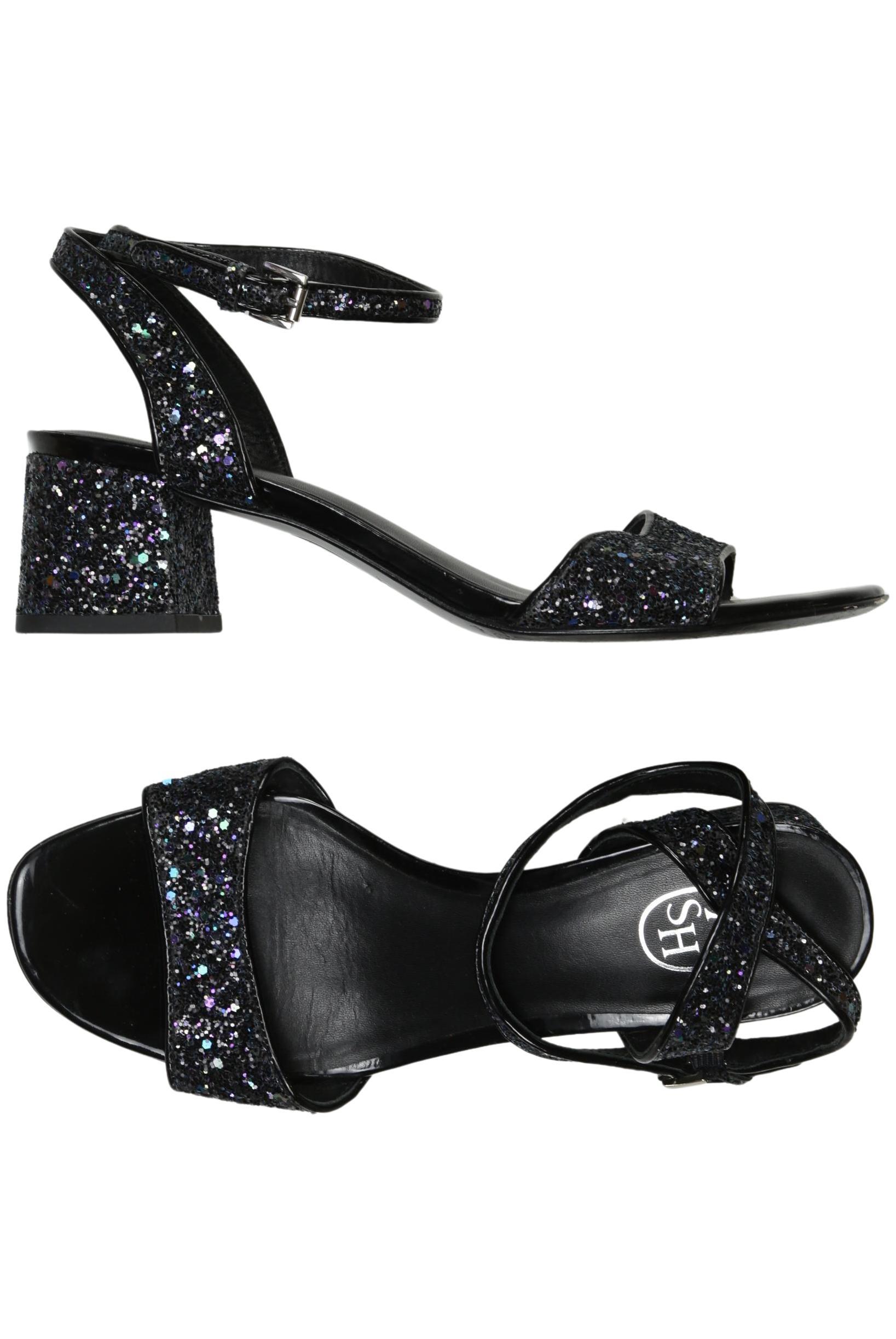 

Ash Damen Sandale, schwarz, Gr. 38
