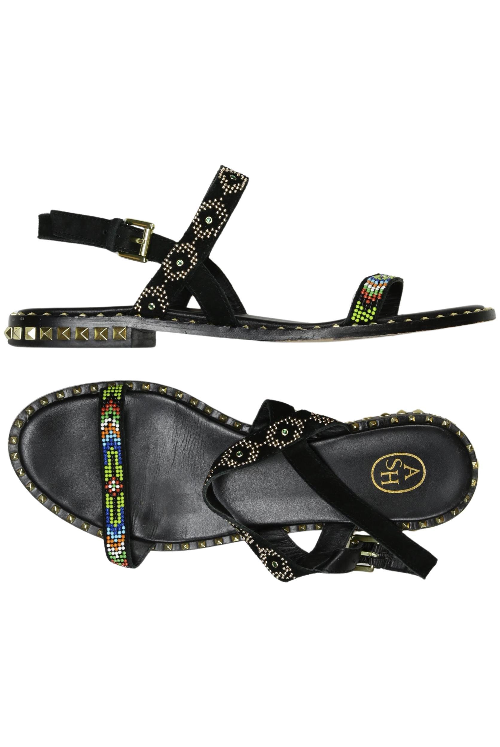 

Ash Damen Sandale, schwarz, Gr. 41