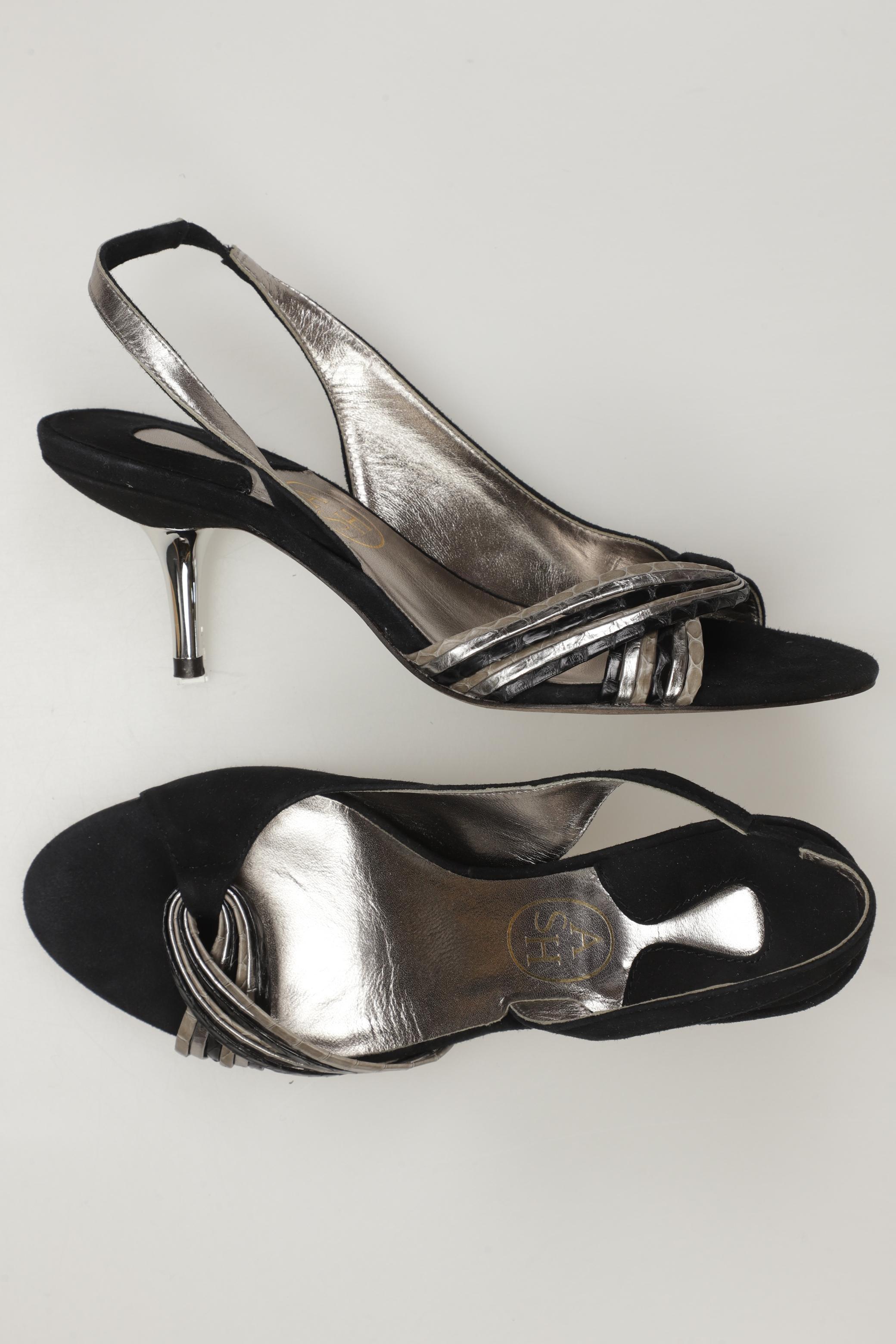 

Ash Damen Sandale, schwarz, Gr. 37