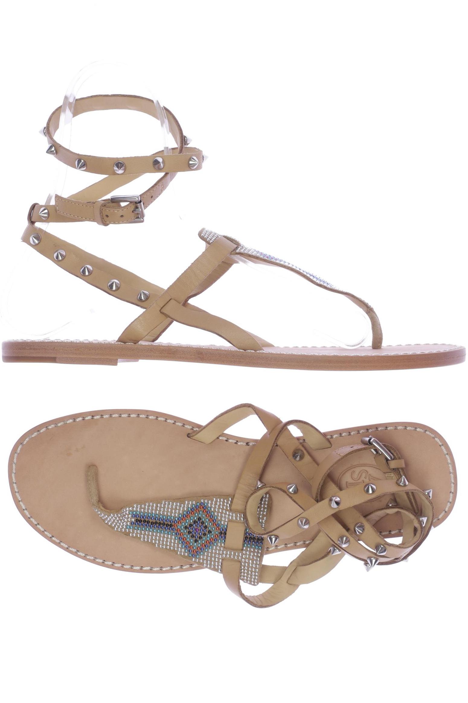 

Ash Damen Sandale, beige, Gr. 40