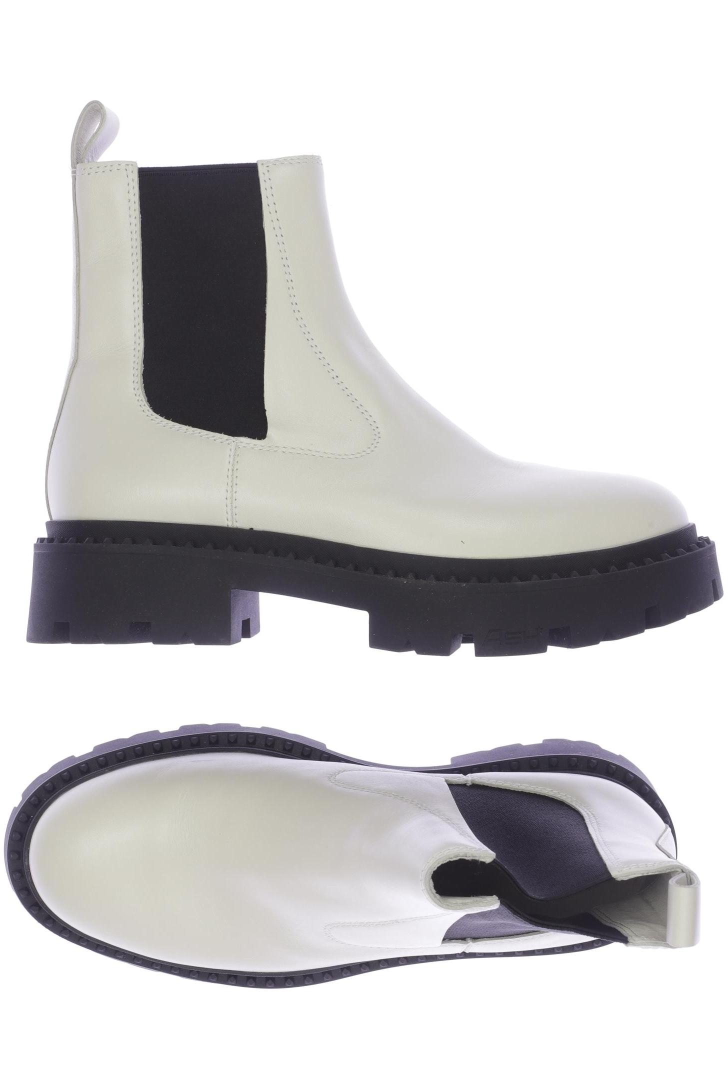 

Ash Damen Stiefelette, cremeweiß, Gr. 38