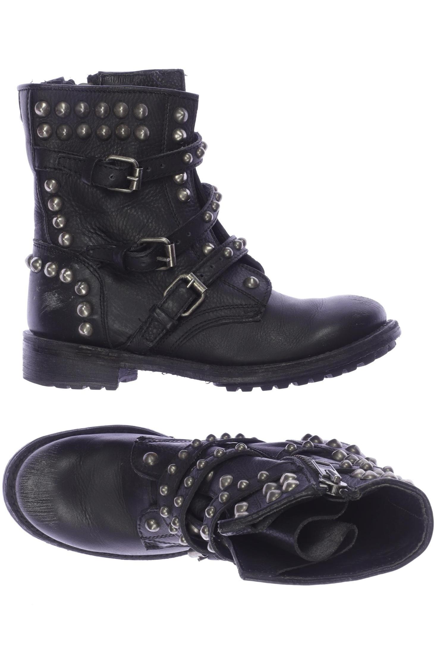 

Ash Damen Stiefelette, schwarz