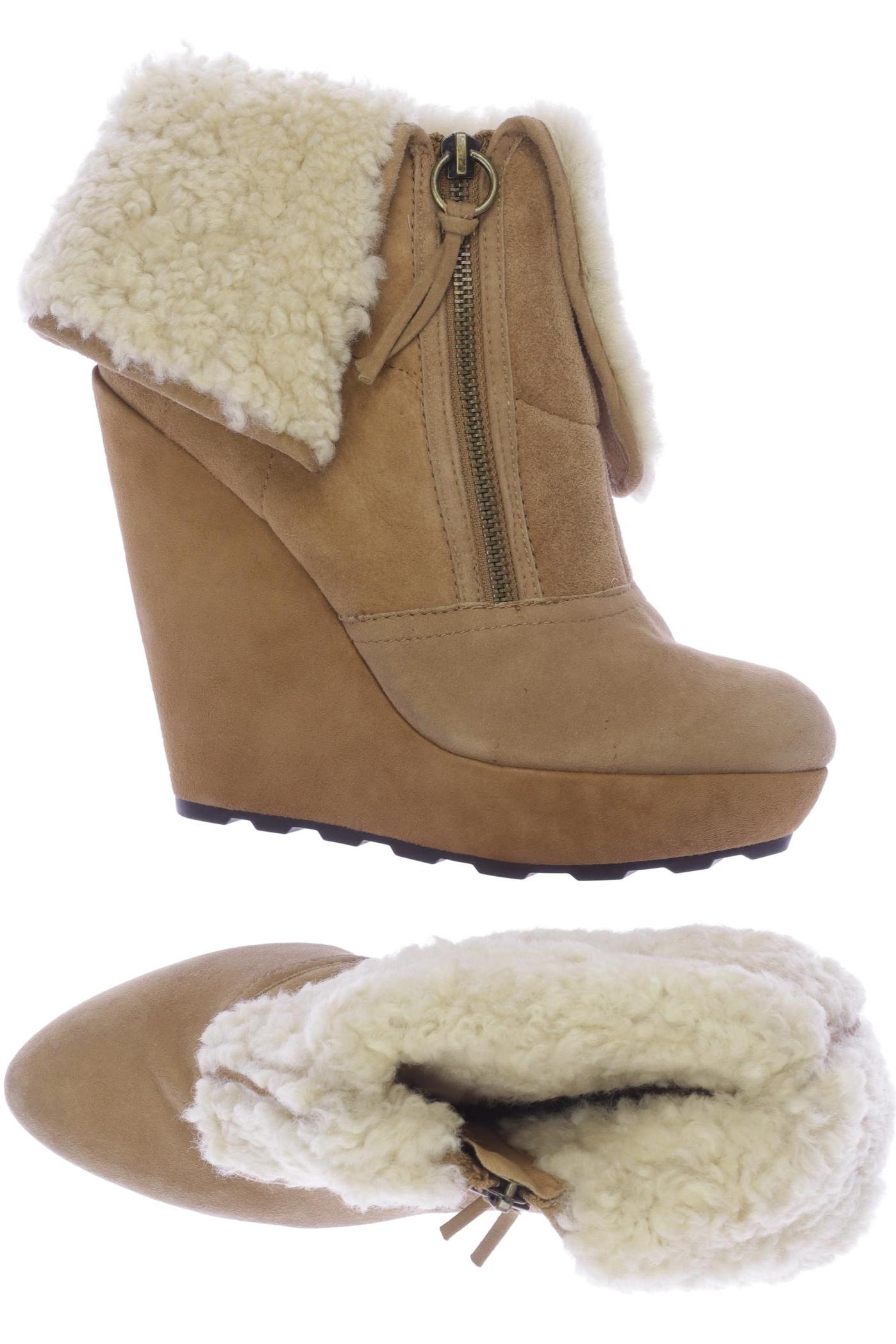 

Ash Damen Stiefelette, beige, Gr. 38