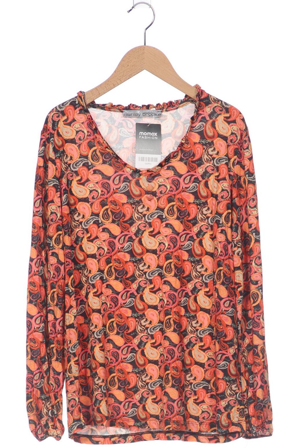 

Ashley Brooke Damen Langarmshirt, orange, Gr. 42