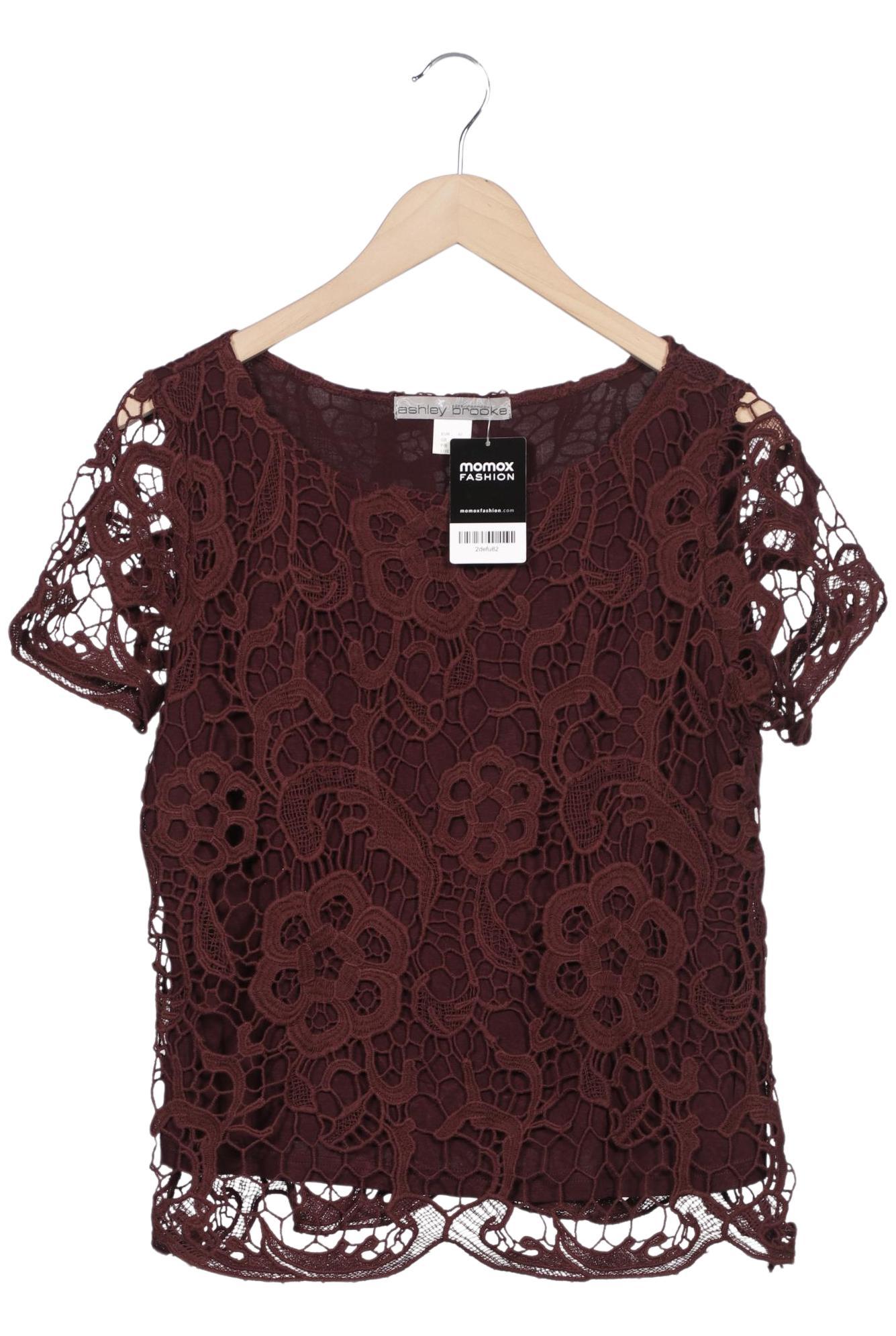 

Ashley Brooke Damen T-Shirt, bordeaux, Gr. 42