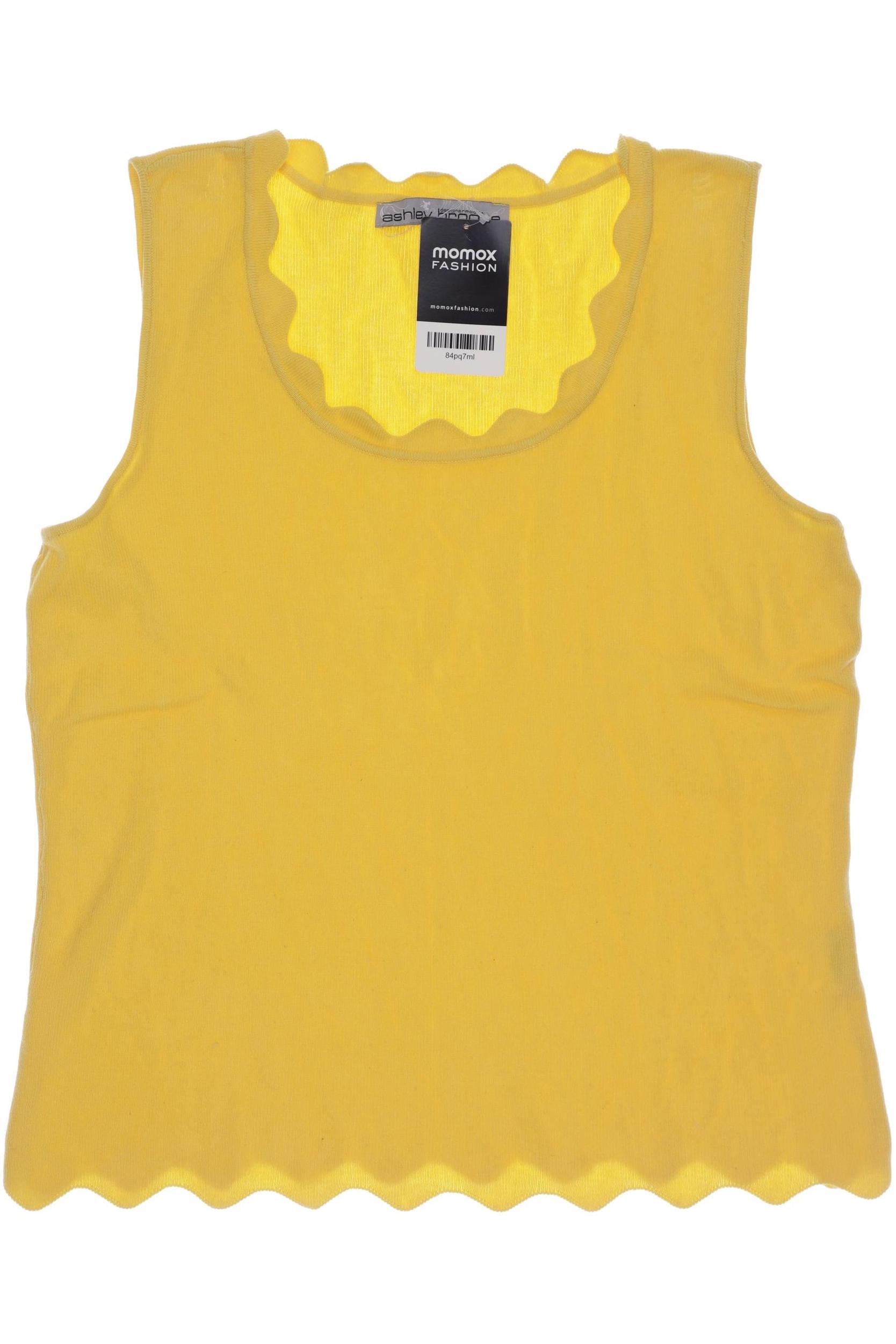

Ashley Brooke Damen Top, gelb, Gr. 38