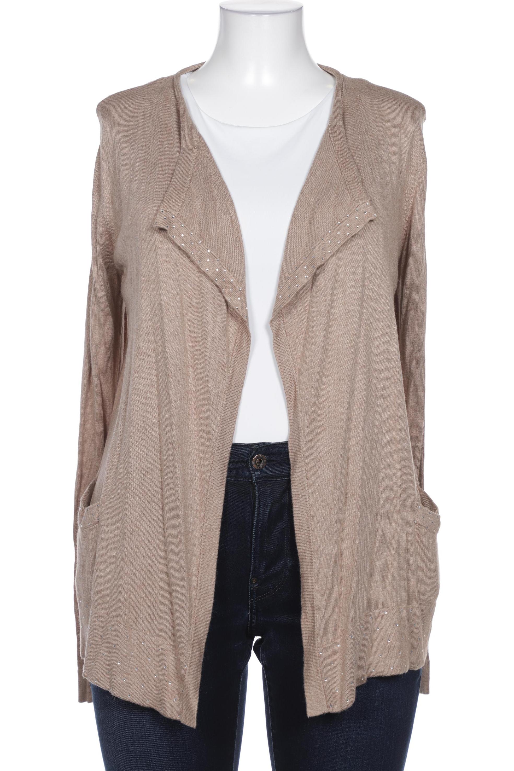 

Ashley Brooke Damen Strickjacke, beige, Gr. 42