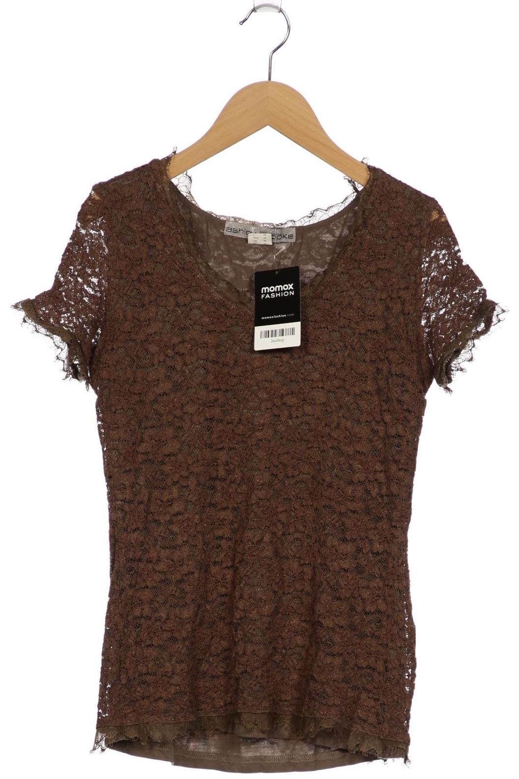 

Ashley Brooke Damen T-Shirt, braun, Gr. 36