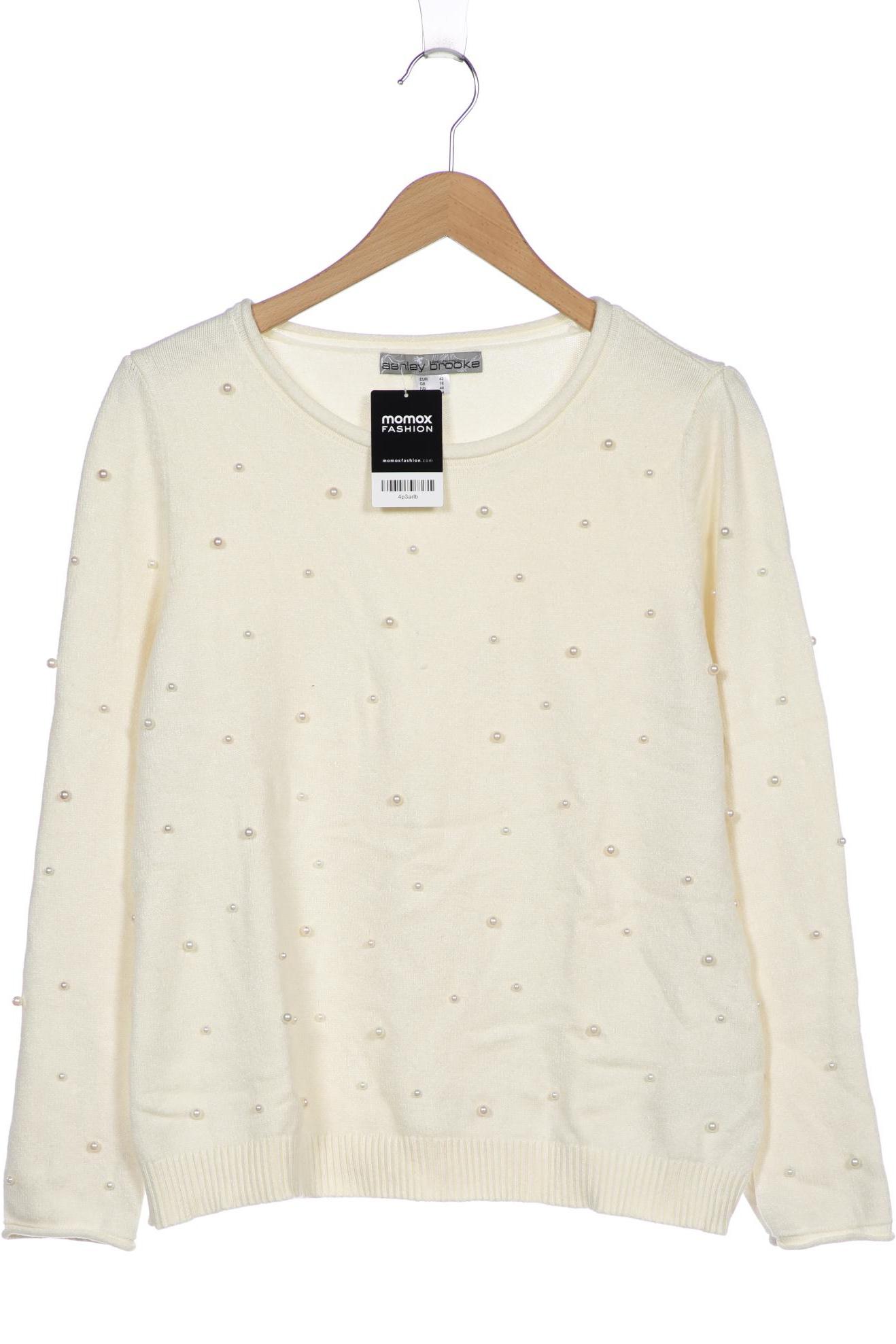 

Ashley Brooke Damen Pullover, cremeweiß