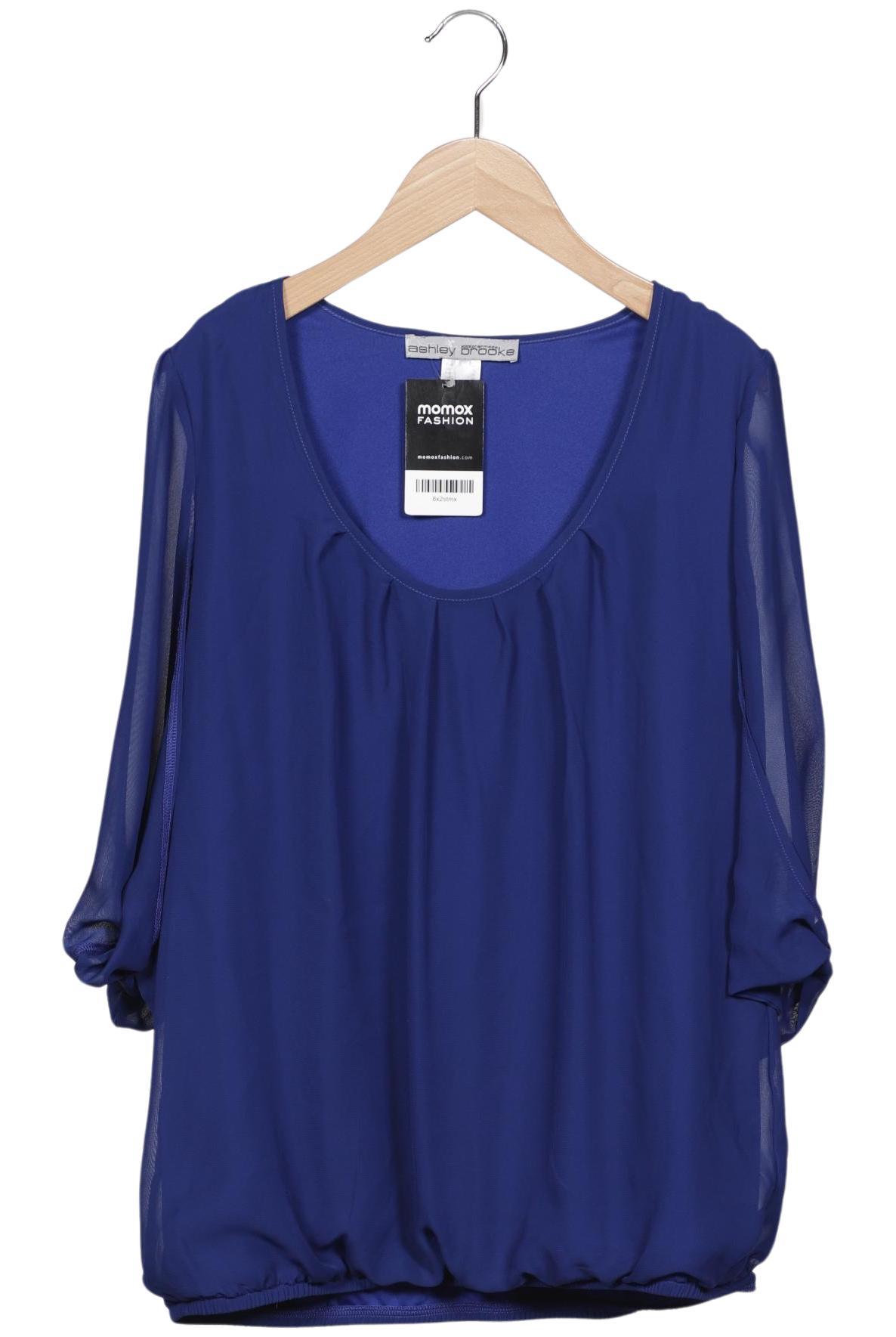

Ashley Brooke Damen Bluse, blau, Gr. 40
