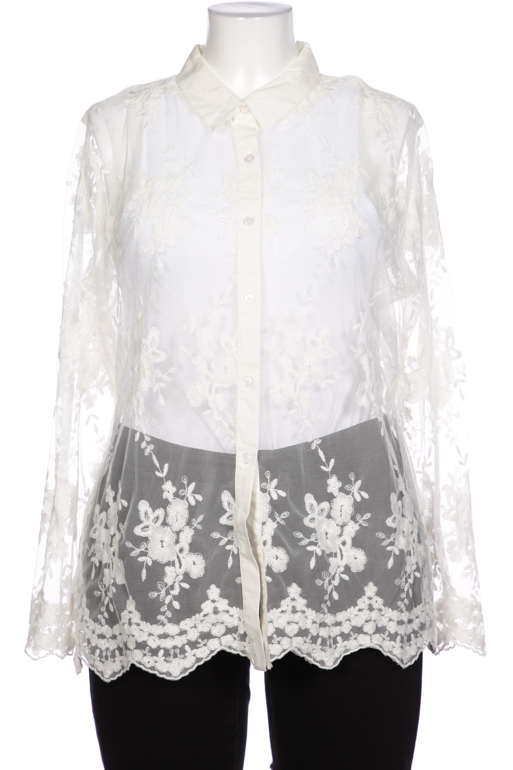 

Ashley Brooke Damen Bluse, cremeweiß, Gr. 46