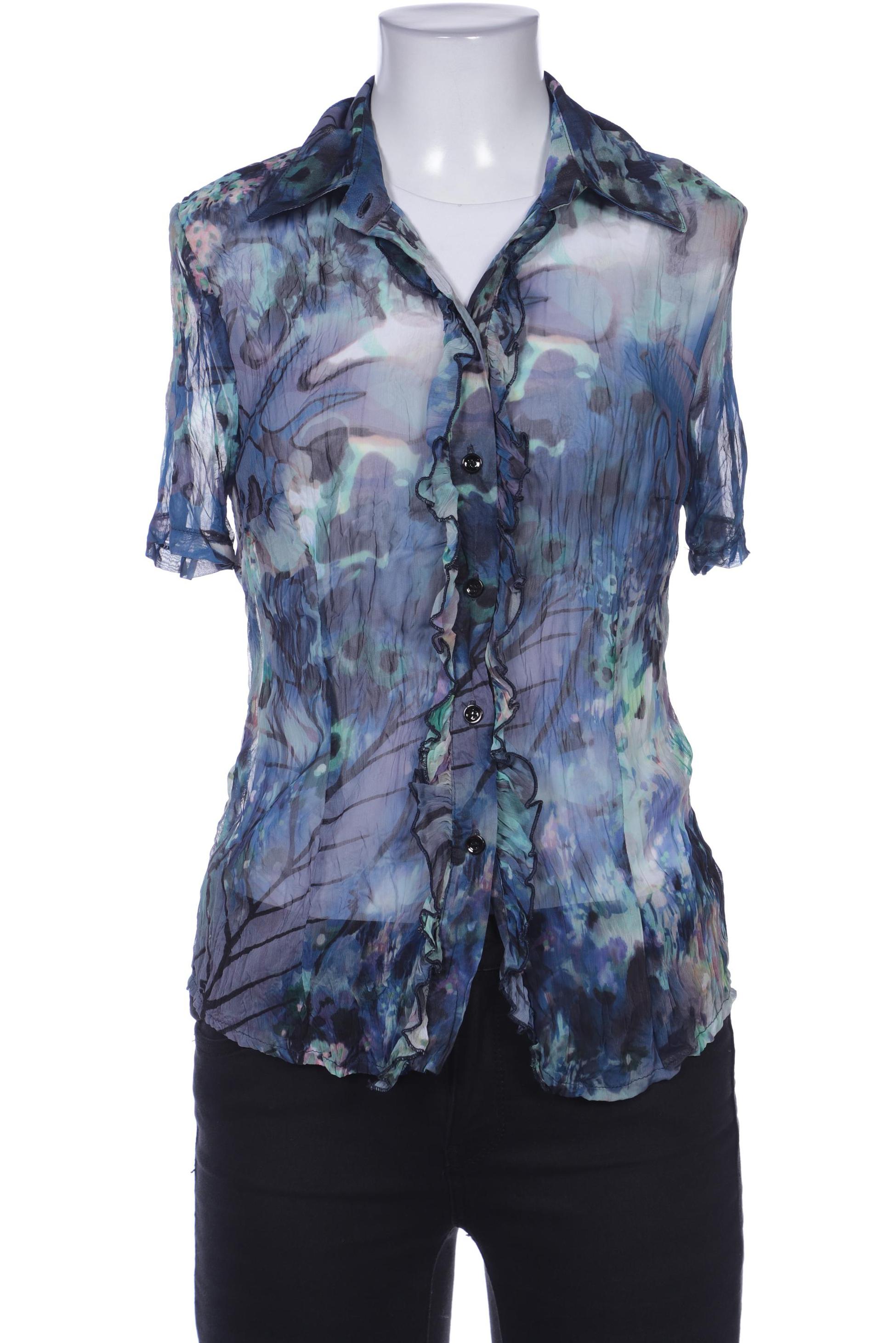 

Ashley Brooke Damen Bluse, blau, Gr. 34