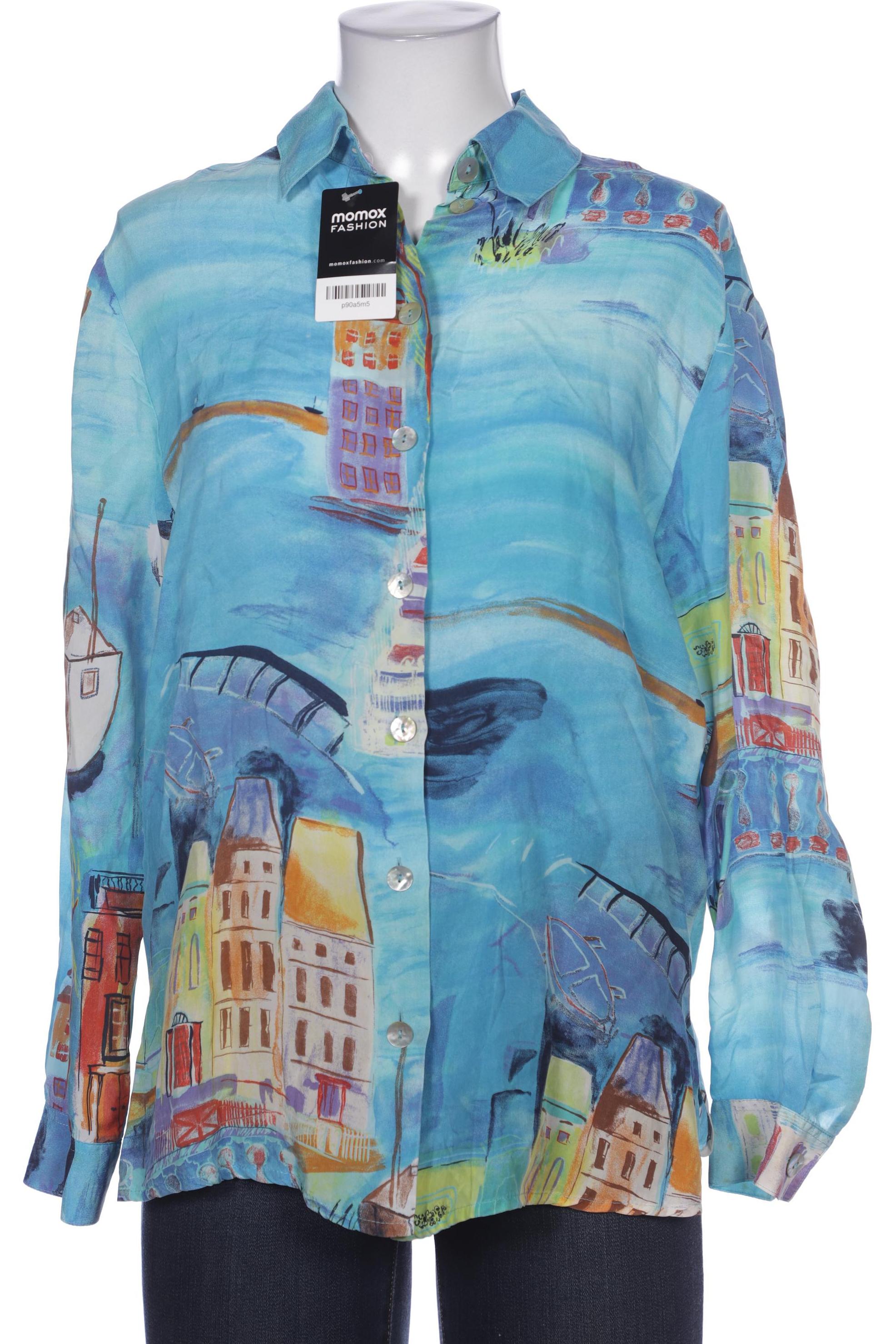 

Ashley Brooke Damen Bluse, blau, Gr. 38