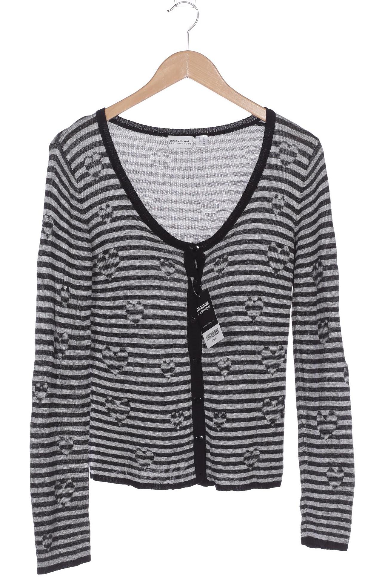 

Ashley Brooke Damen Strickjacke, grau, Gr. 38