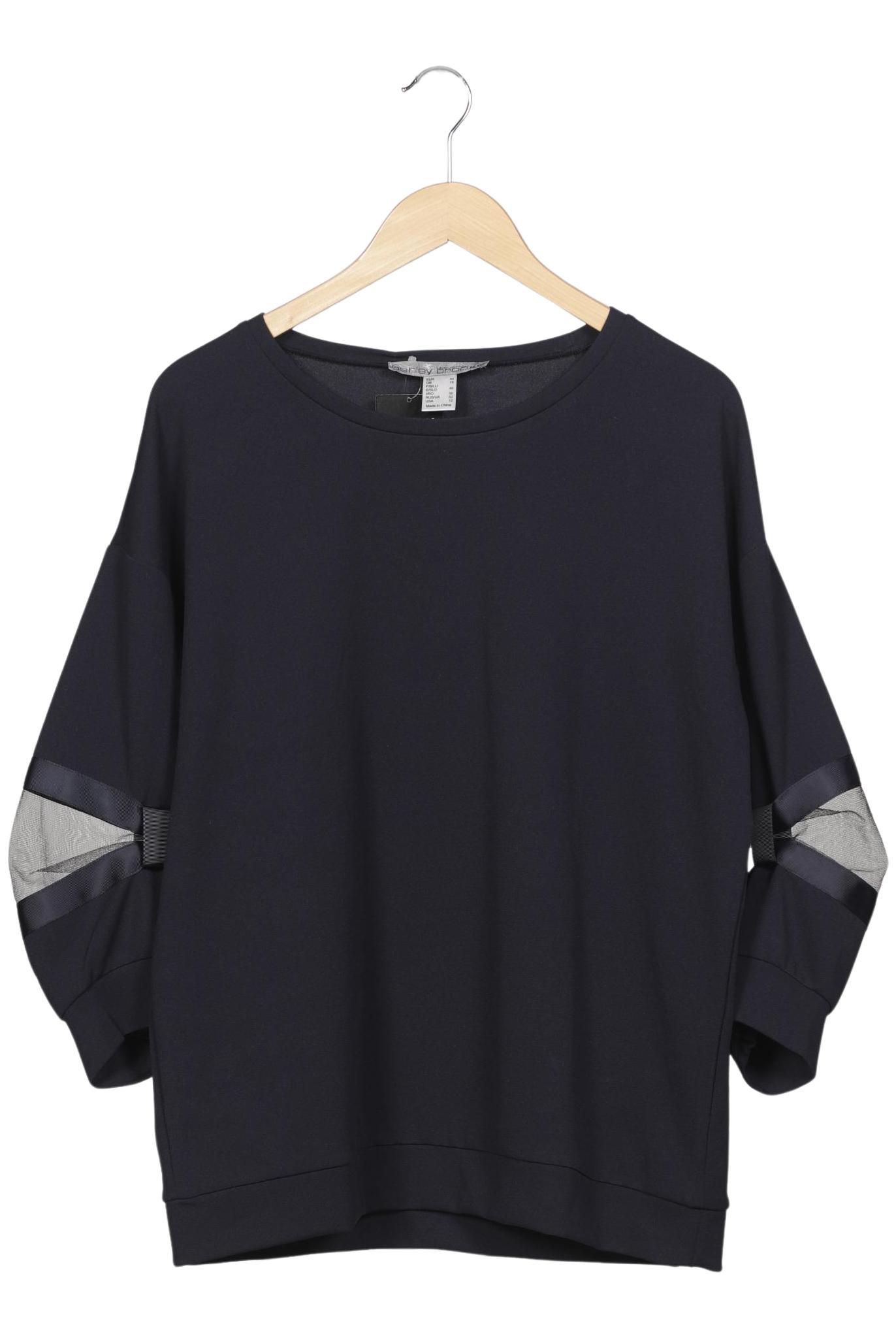 

Ashley Brooke Damen Langarmshirt, marineblau, Gr. 44