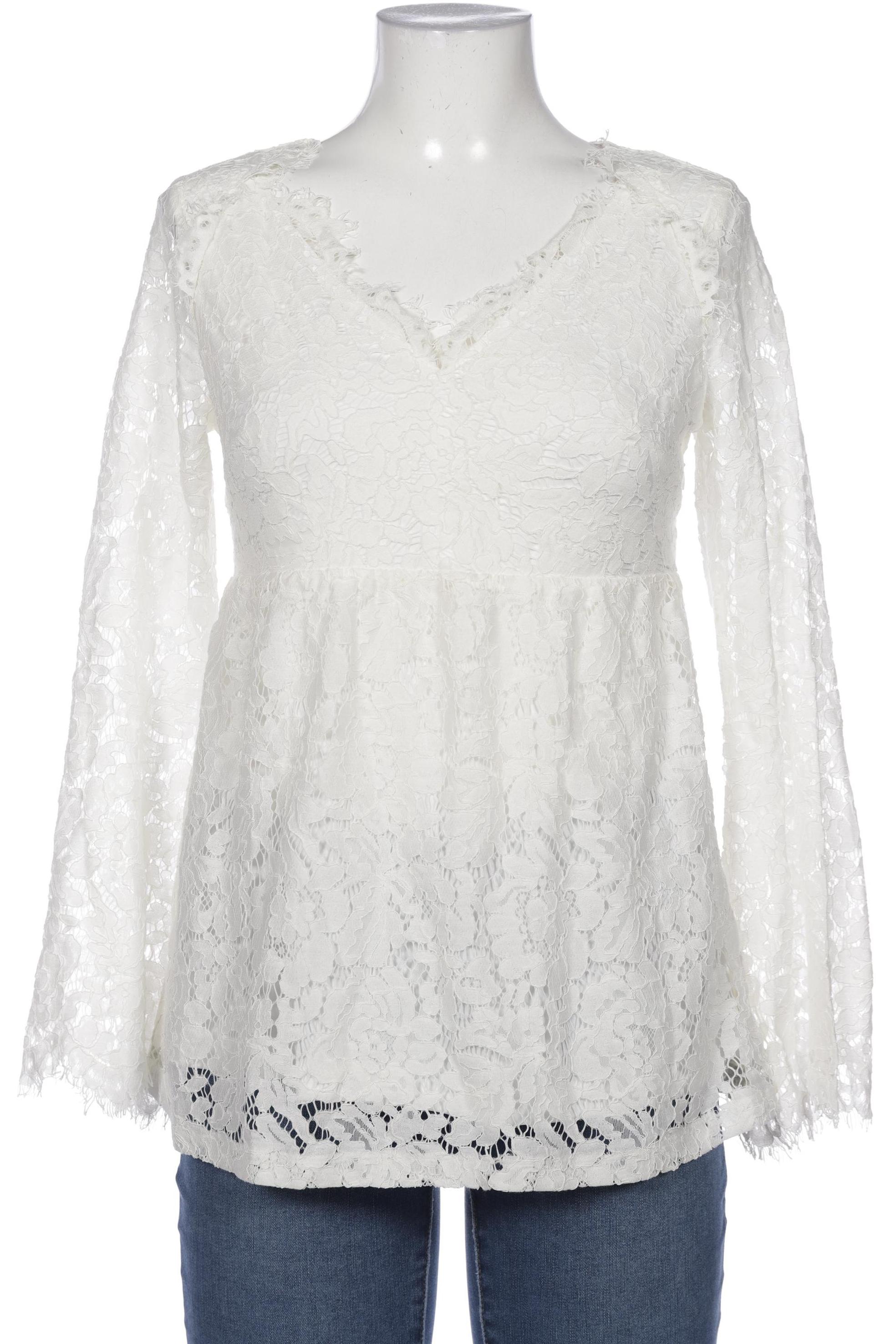 

Ashley Brooke Damen Bluse, cremeweiß