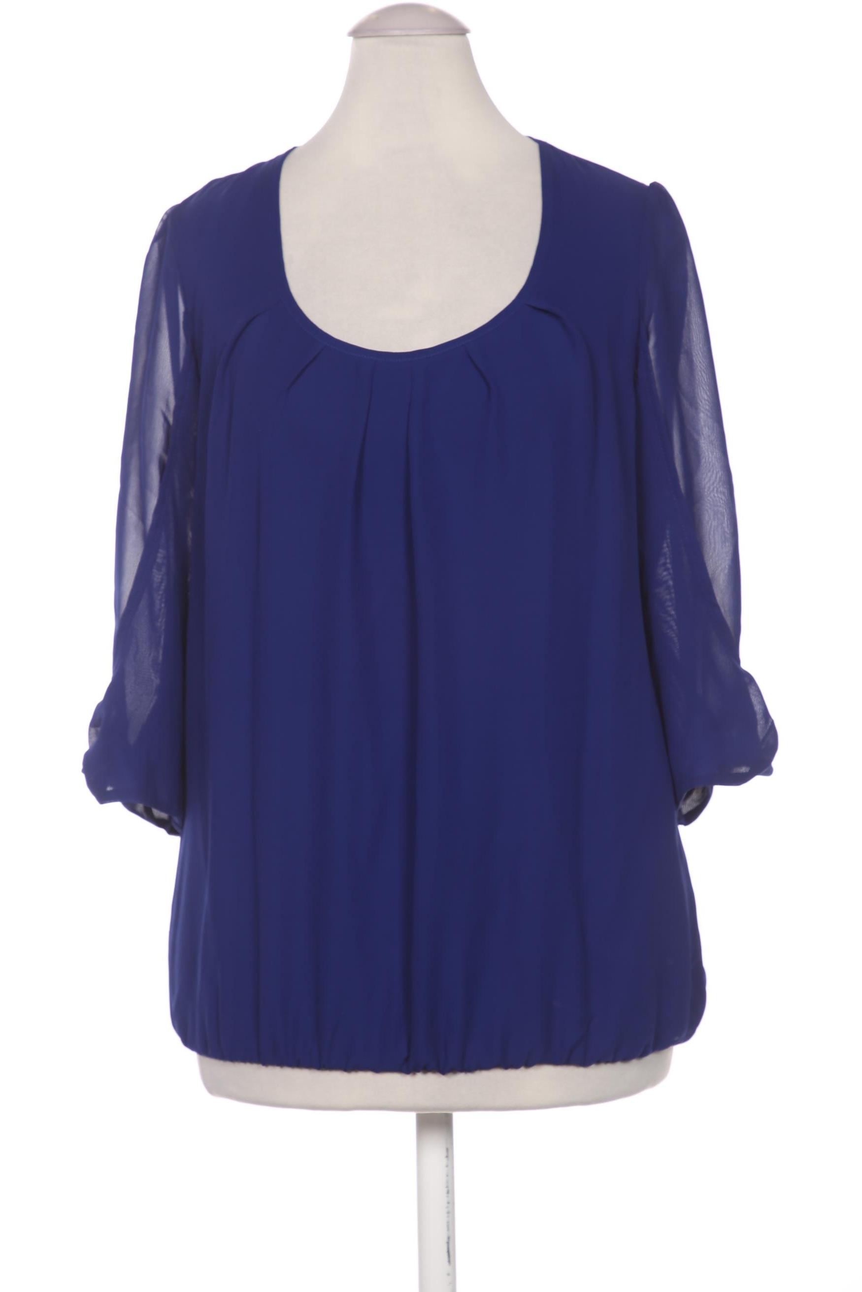 

Ashley Brooke Damen Bluse, blau, Gr. 34