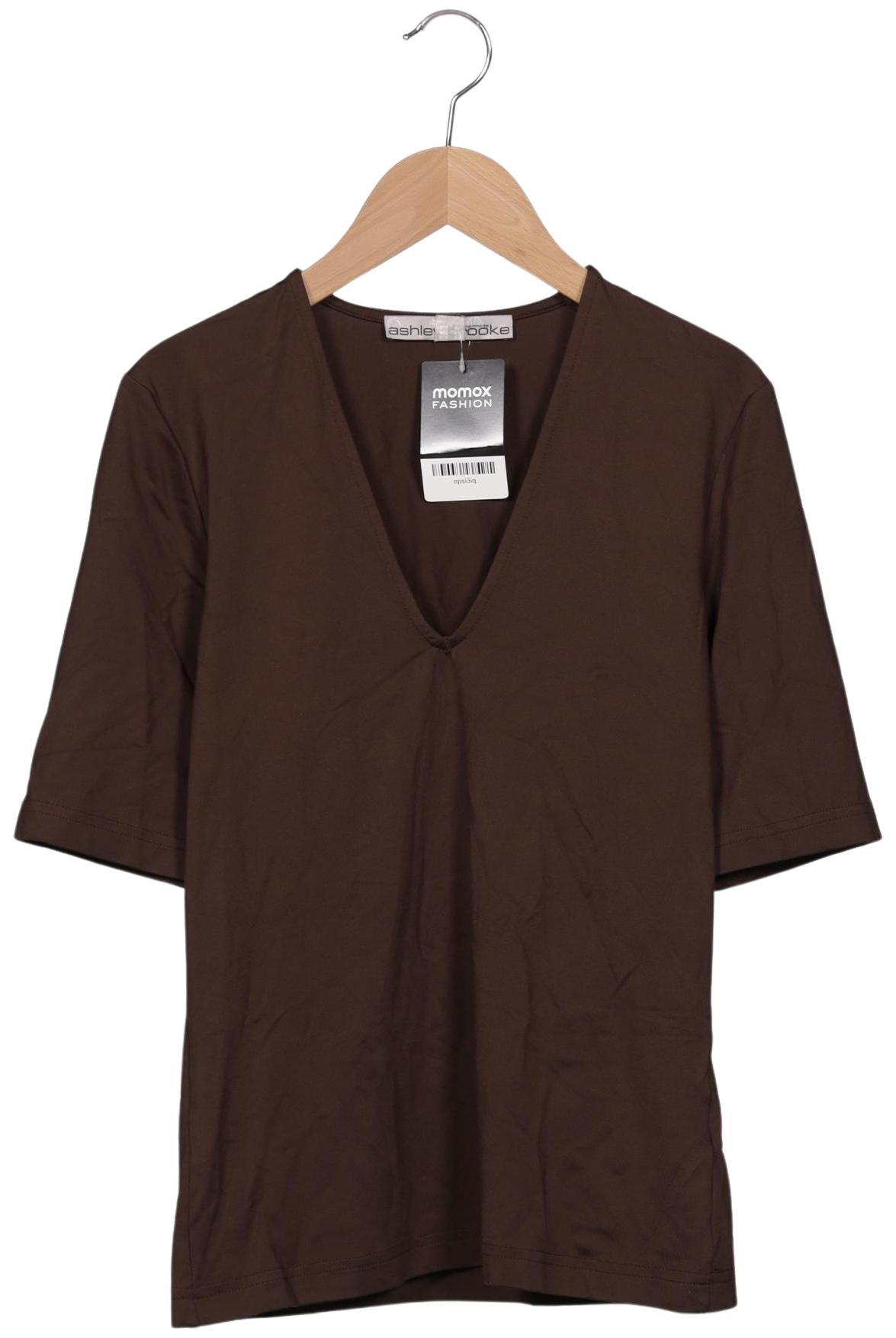 

Ashley Brooke Damen T-Shirt, braun, Gr. 36