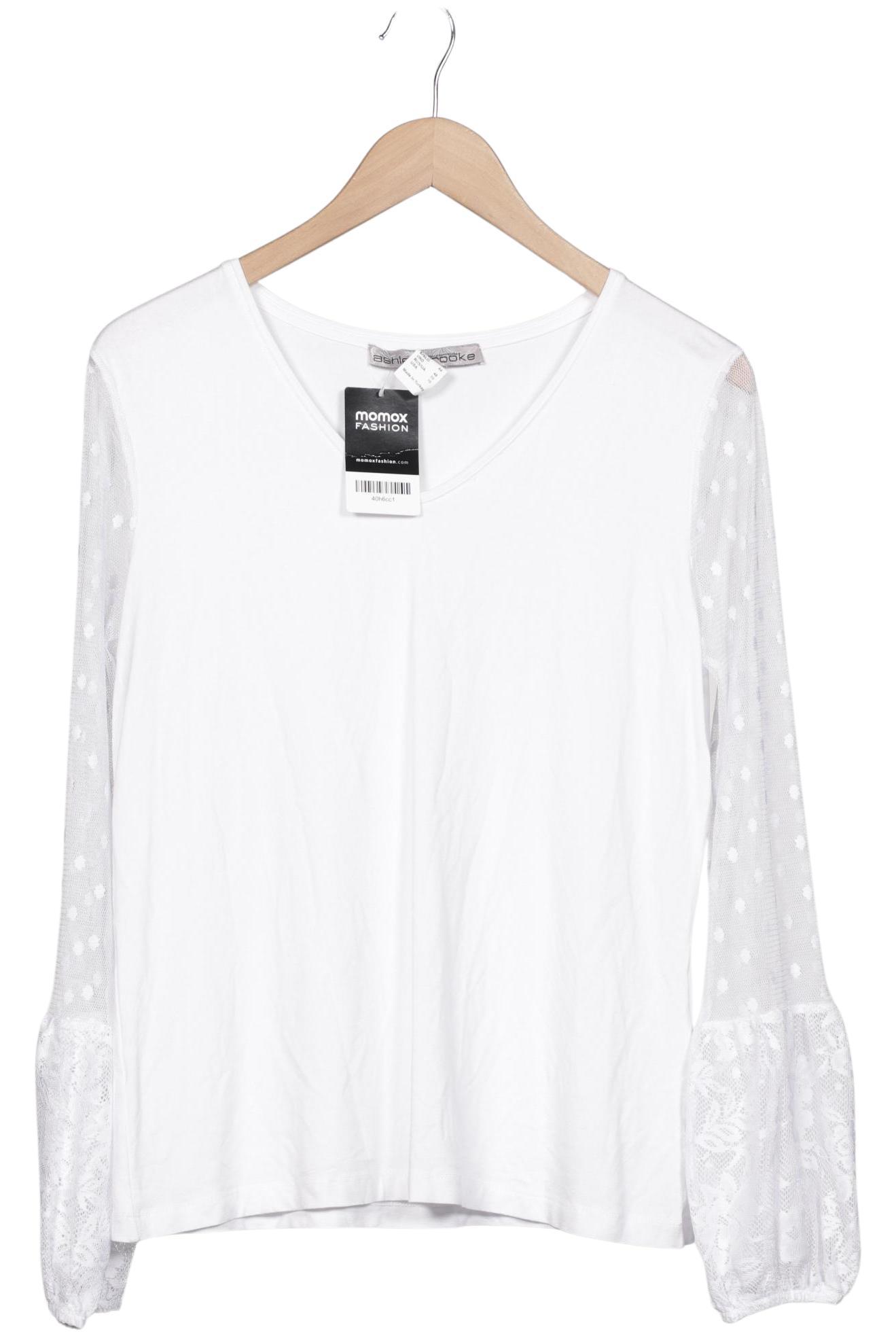 

Ashley Brooke Damen Langarmshirt, weiß, Gr. 42