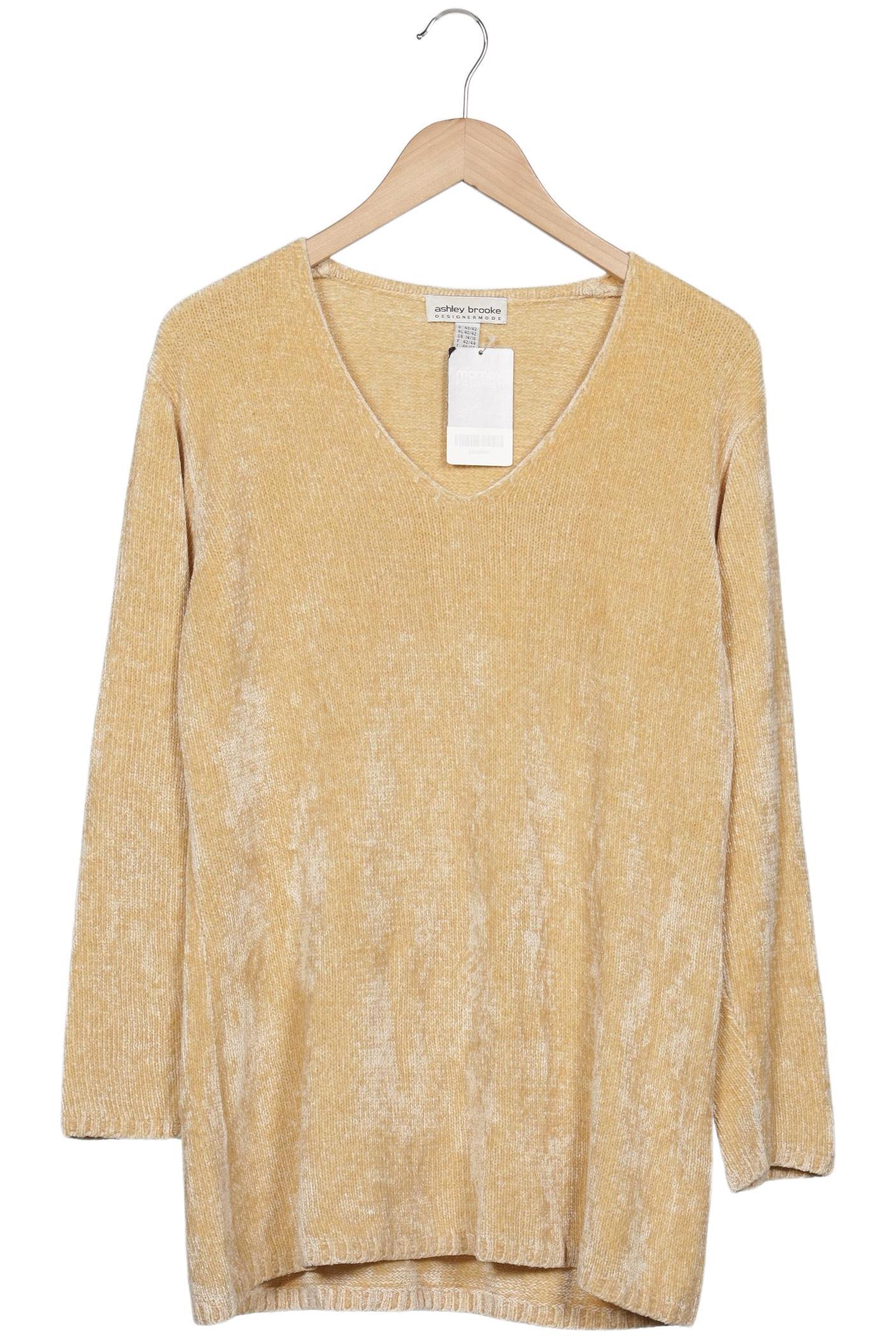 

Ashley Brooke Damen Pullover, gelb, Gr. 40