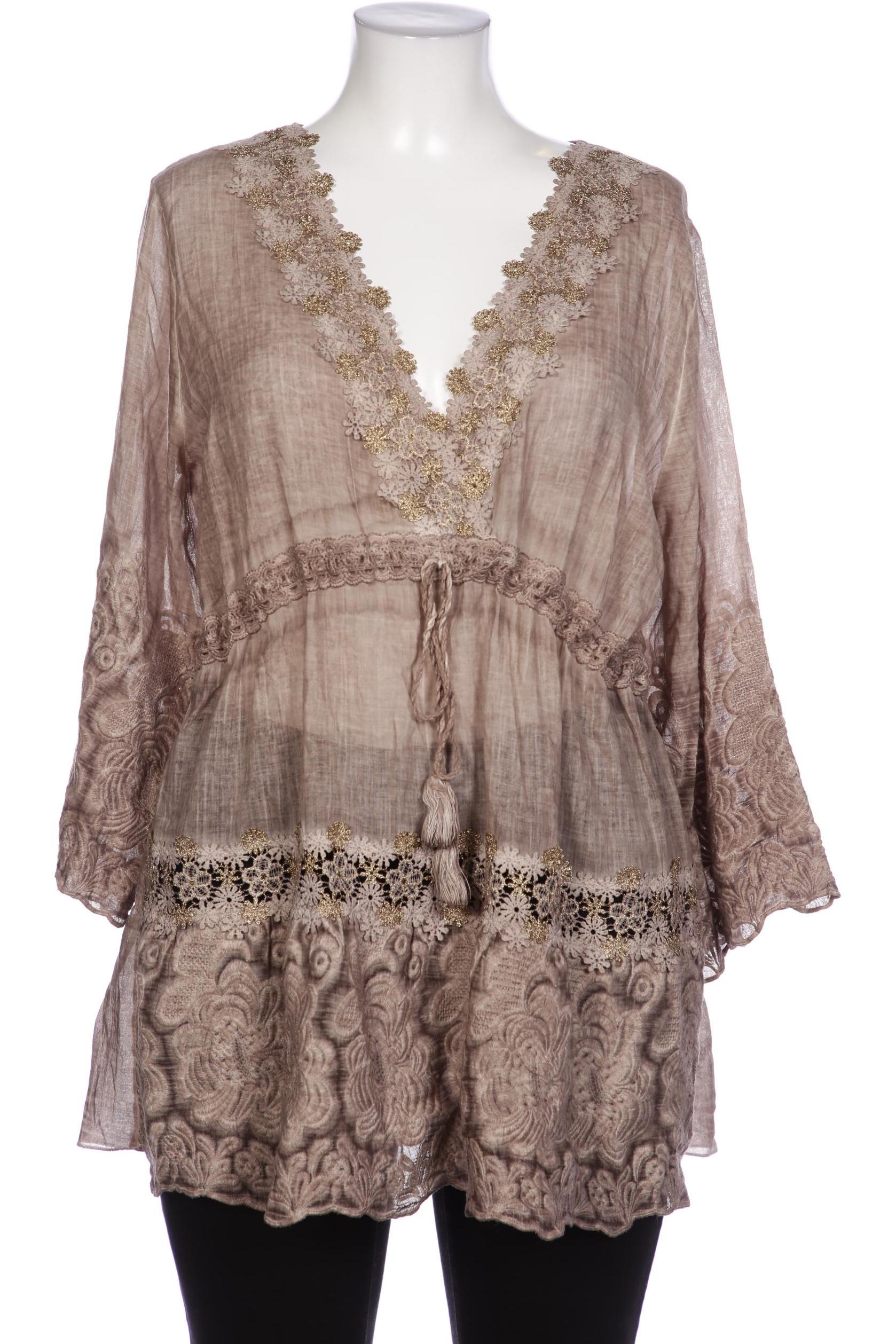 

Ashley Brooke Damen Bluse, beige, Gr. 46