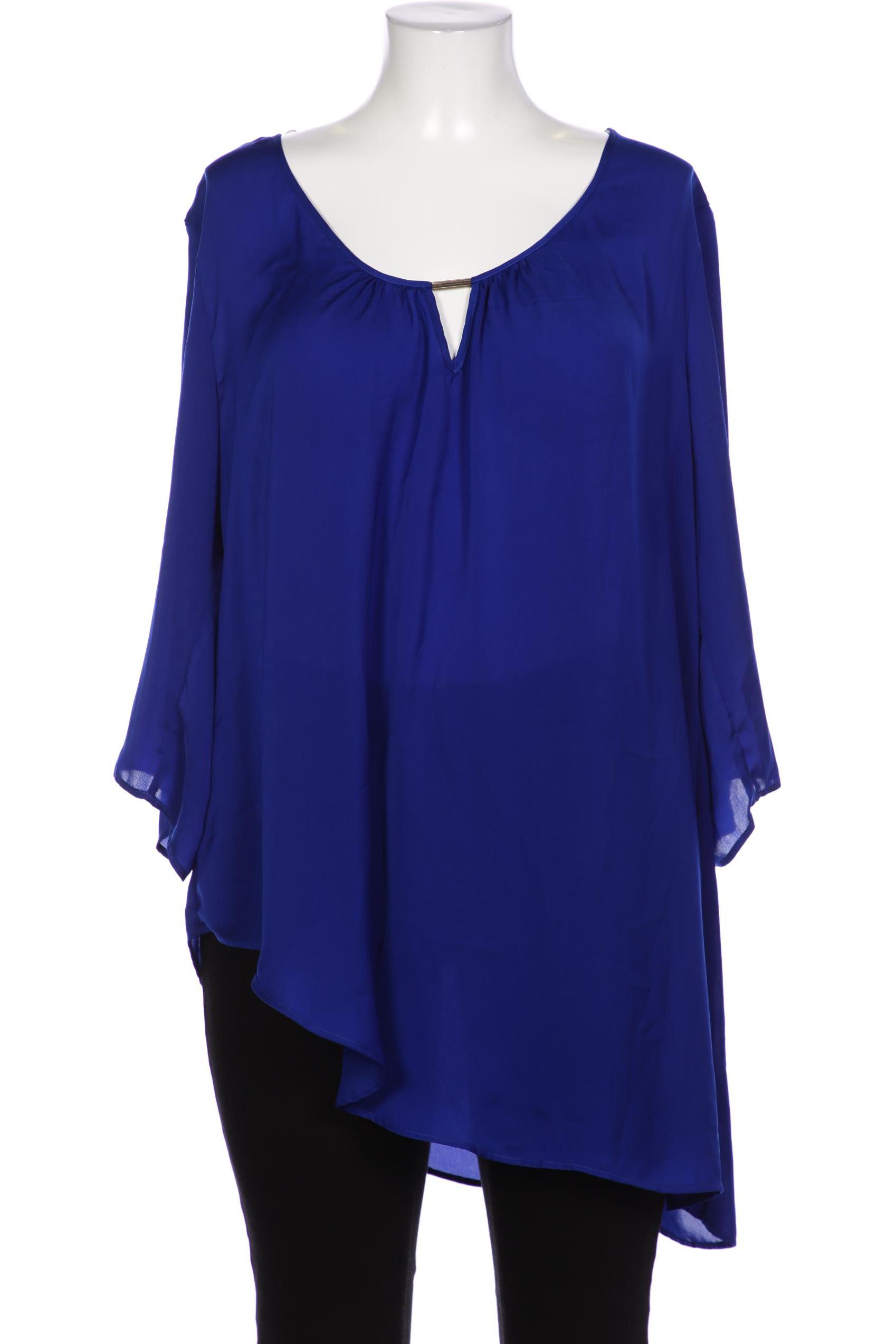 

Ashley Brooke Damen Bluse, blau, Gr. 50