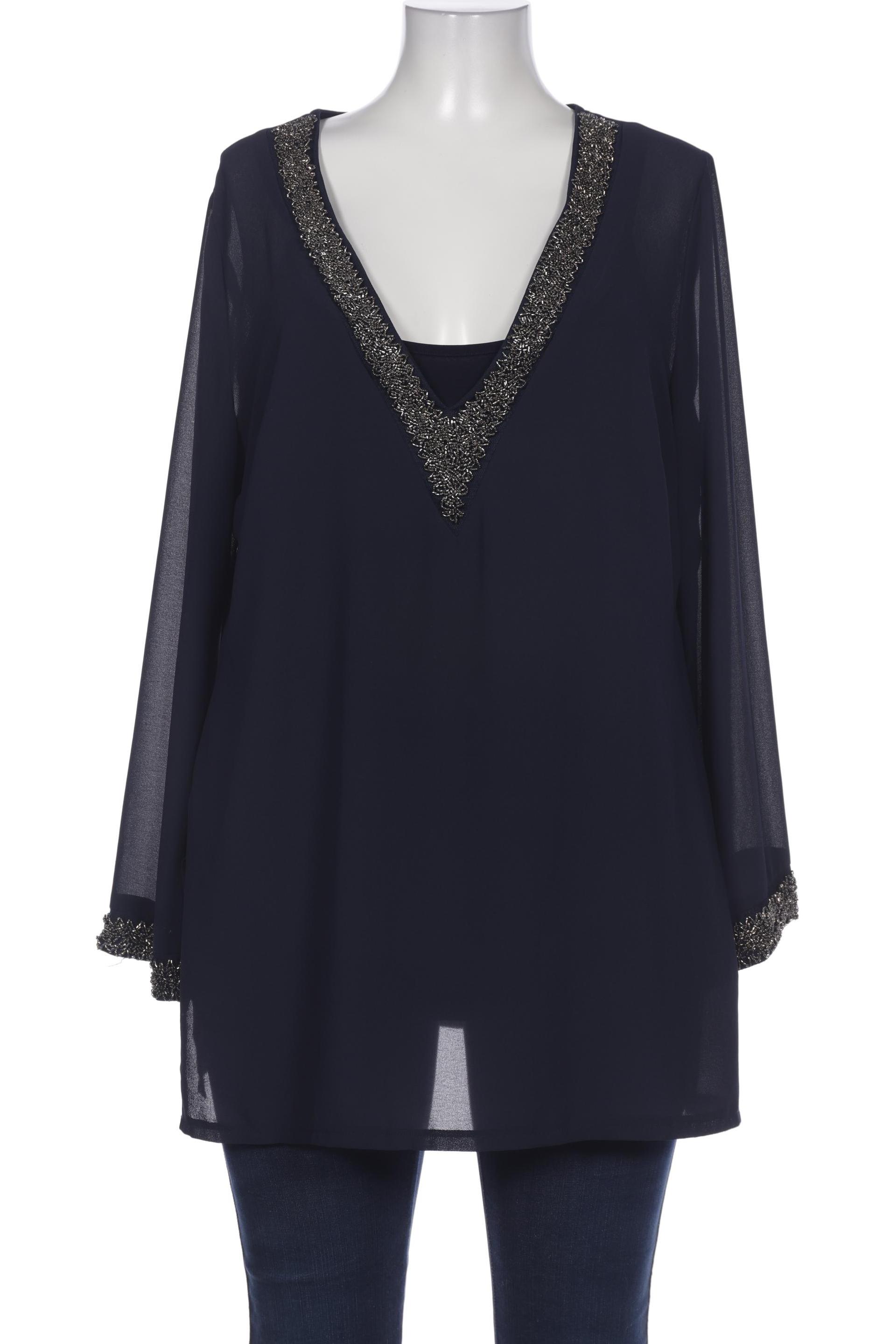 

Ashley Brooke Damen Bluse, marineblau
