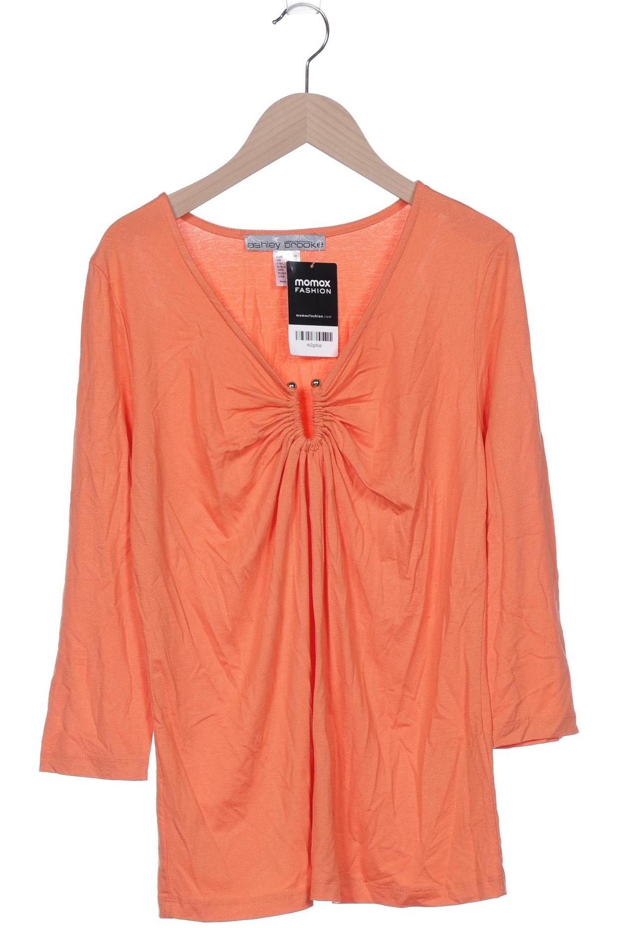 

Ashley Brooke Damen Langarmshirt, orange, Gr. 38