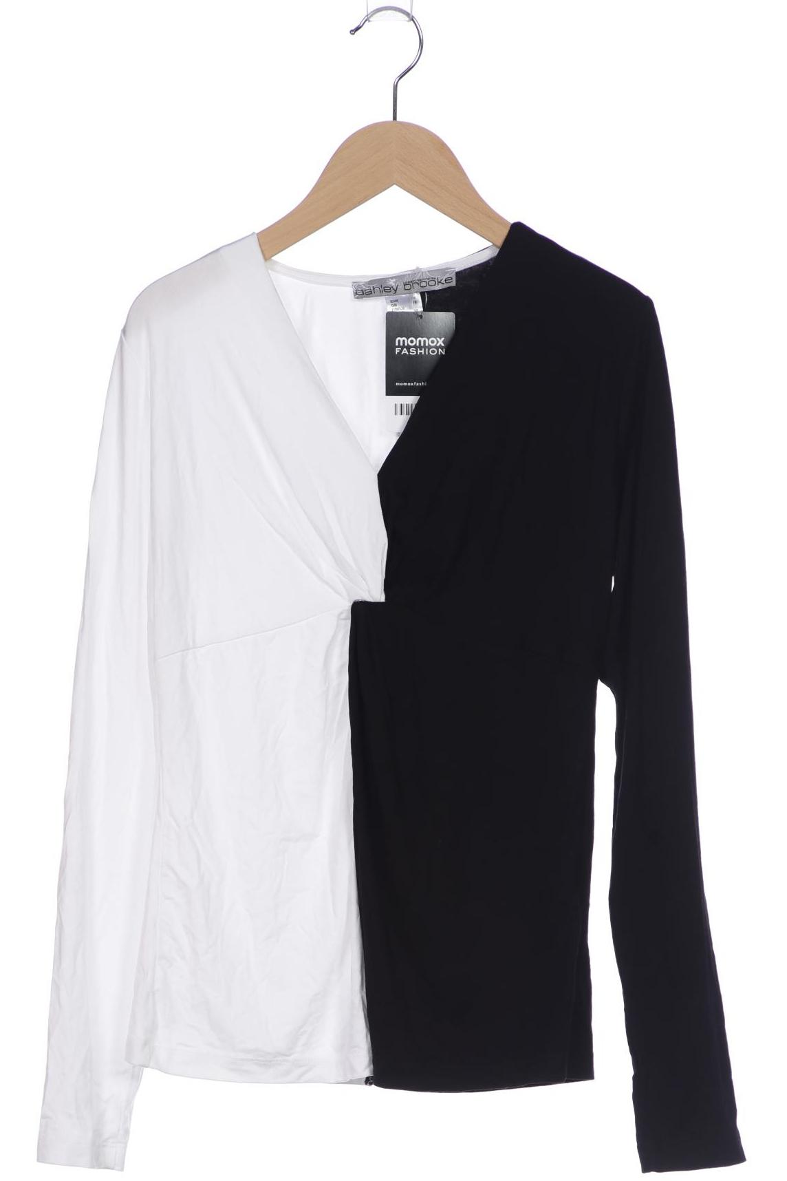 

Ashley Brooke Damen Langarmshirt, weiß, Gr. 36
