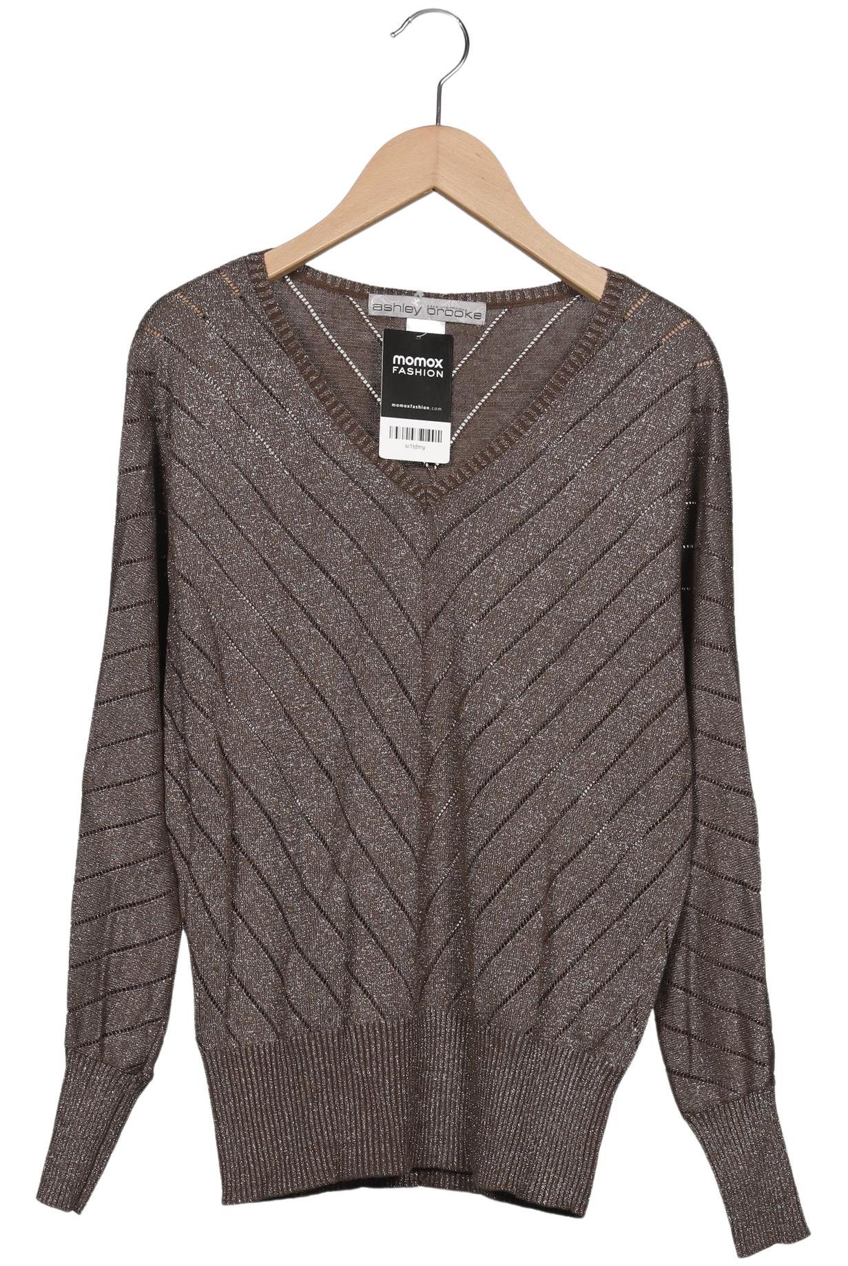 

Ashley Brooke Damen Pullover, braun, Gr. 34